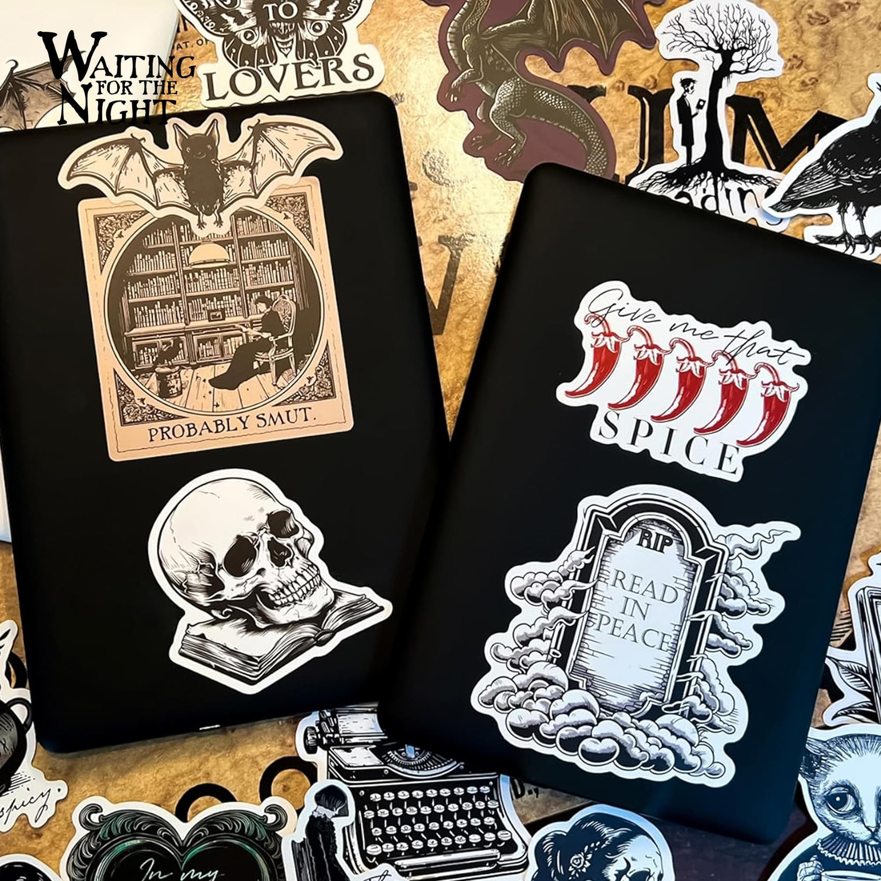 Waiting For The Night Vinyl Decal 60-Pack