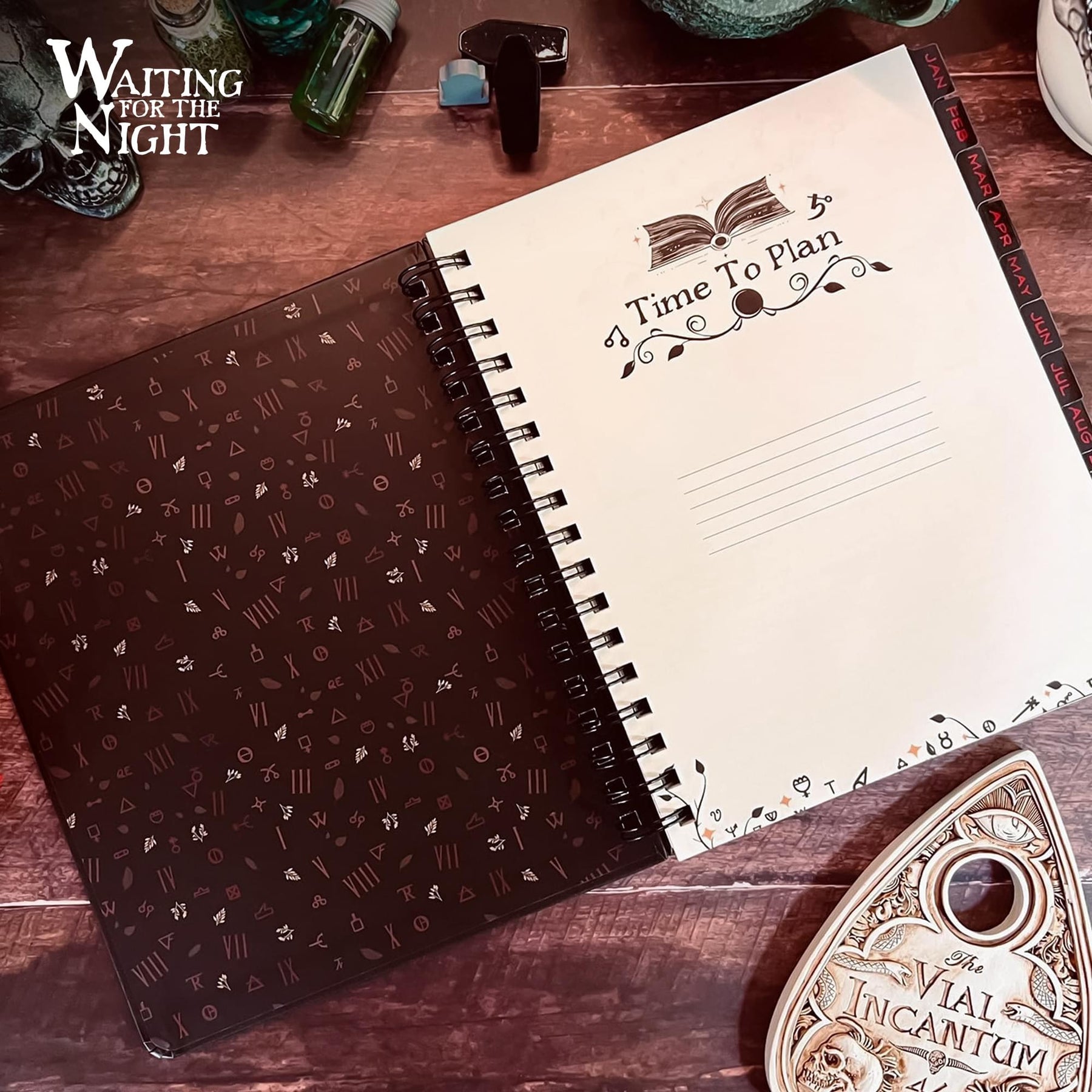 Waiting For The Night 2026 Weekly Planner