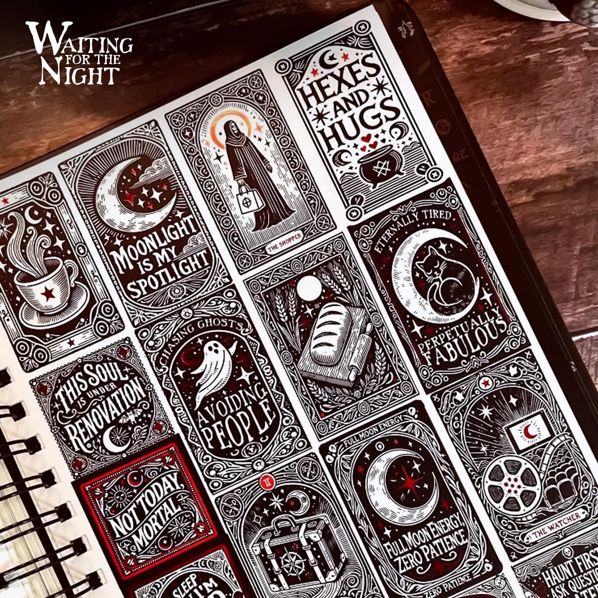 Waiting For The Night 2026 Weekly Planner