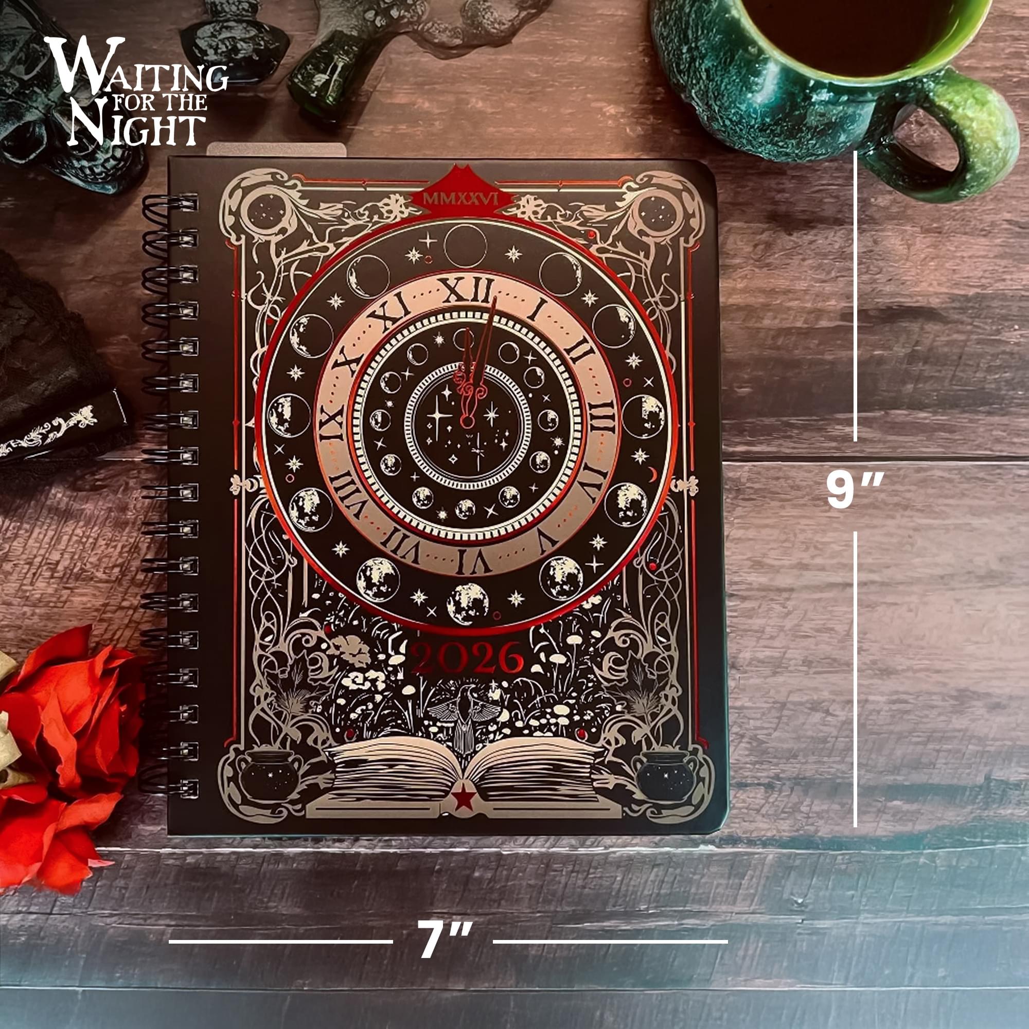 Waiting For The Night 2026 Weekly Planner