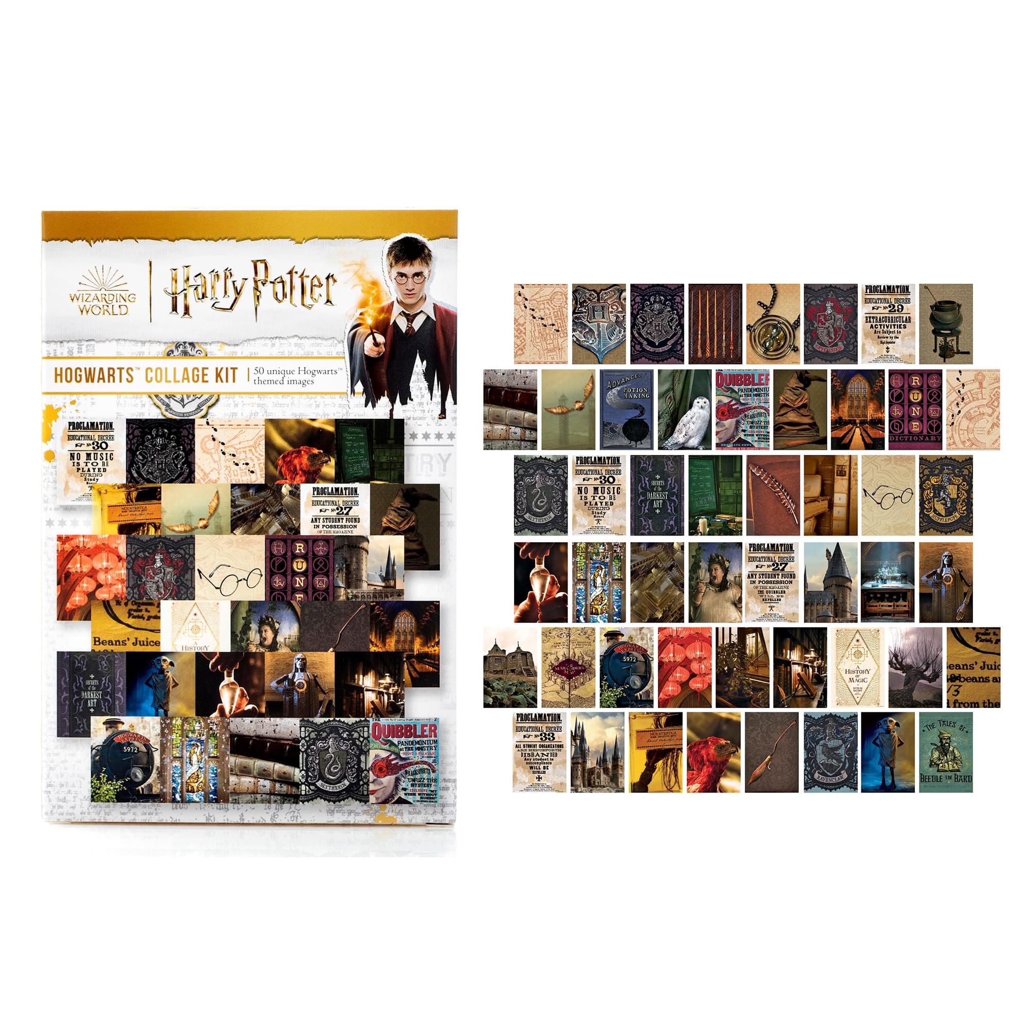 Harry Potter Hogwarts Wall Collage Kit | 50 Prints | Free Shipping