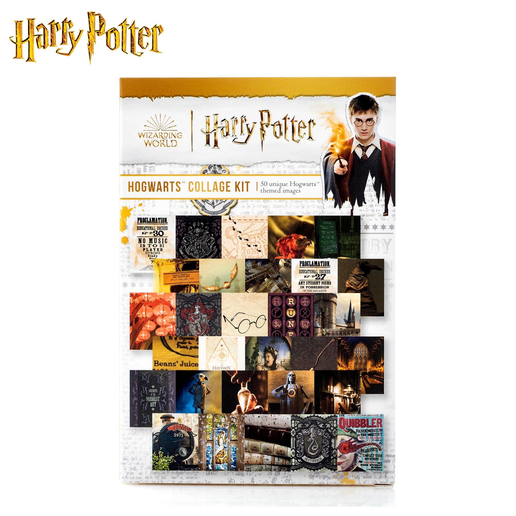 Harry Potter Hogwarts 4 x 6 Inch Wall Collage Kit | 50 Prints