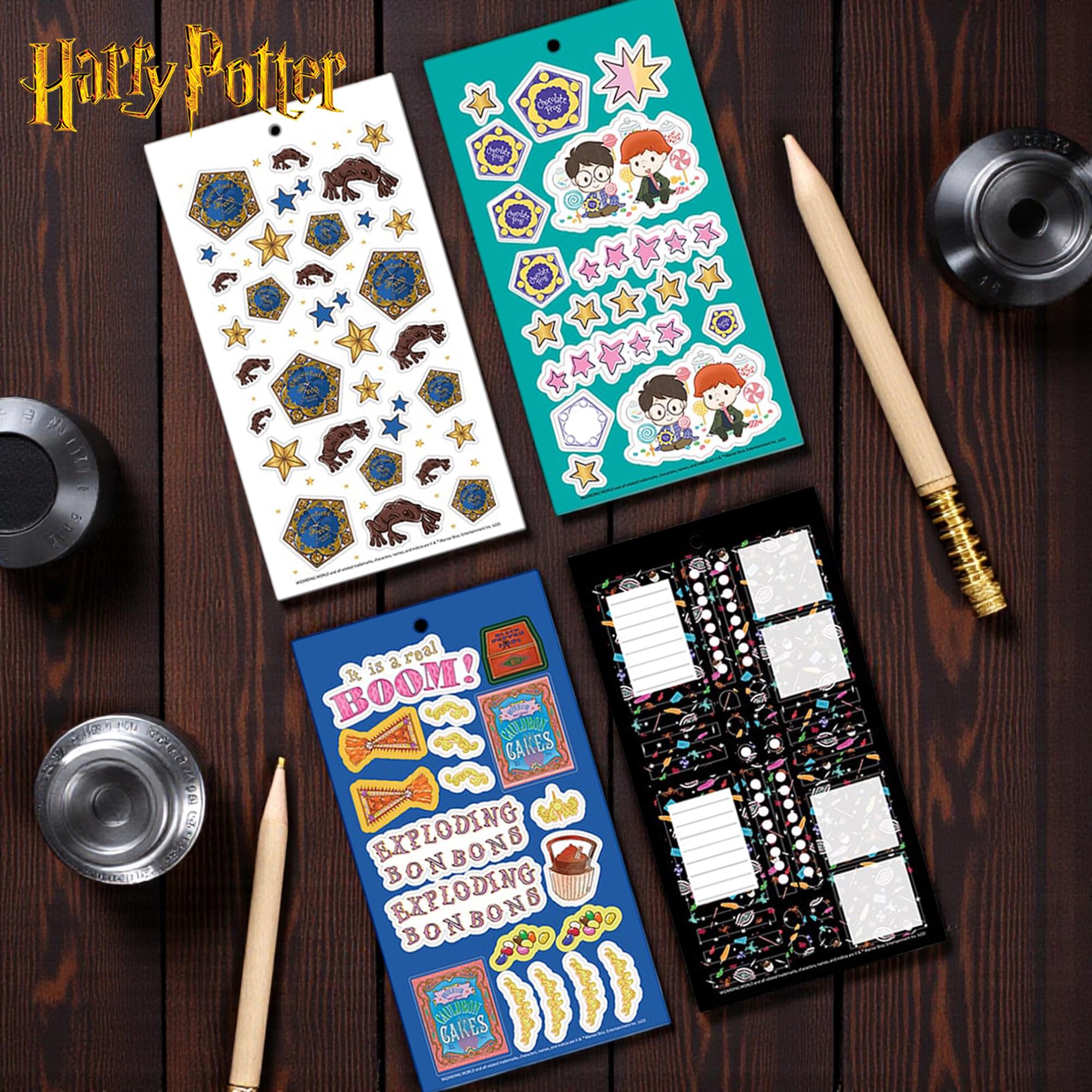 Harry Potter Honeydukes & Weasley 30-Page Planner Sticker Book | 1000+ Stickers