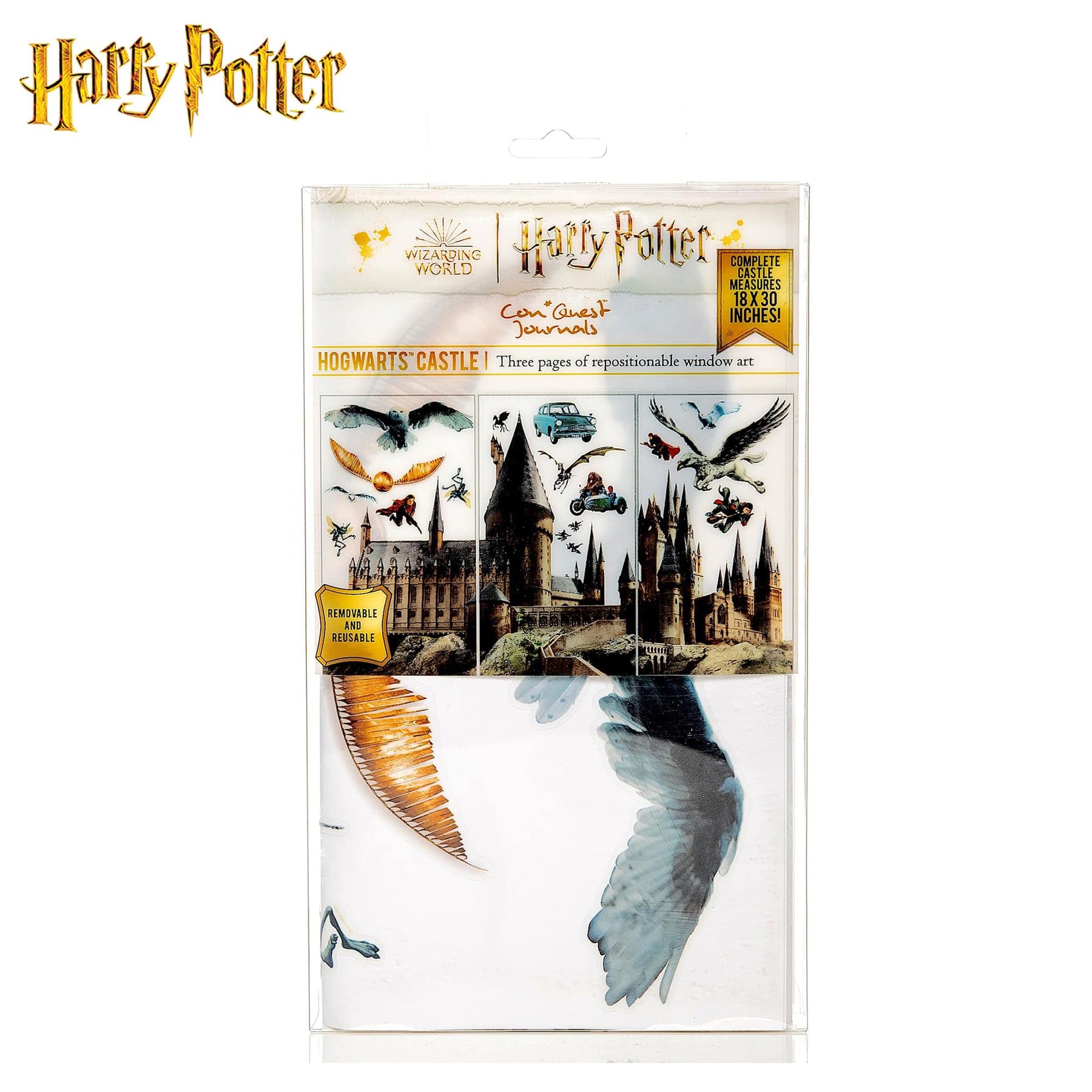 Harry Potter Hogwarts Castle Wall Cling Set Of 20