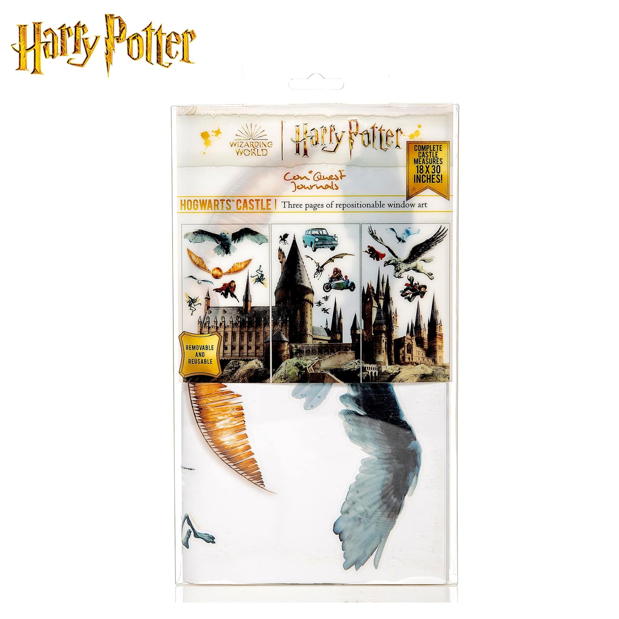 Harry Potter Hogwarts Castle Wall Cling Set Of 20