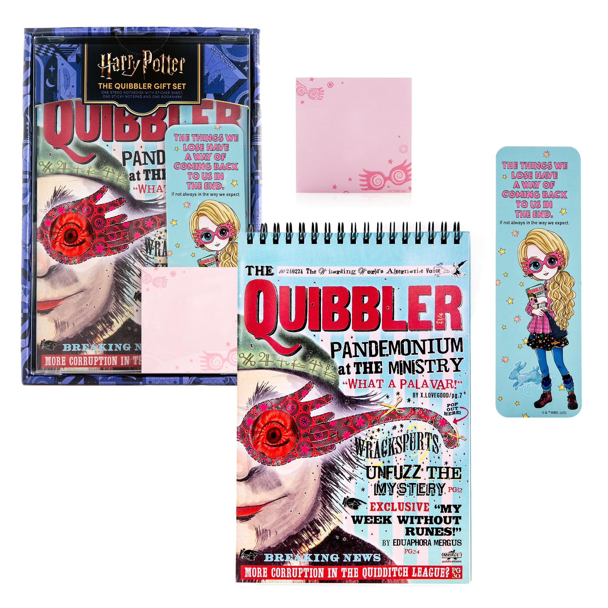 Harry Potter The Quibbler Stationery Gift Set