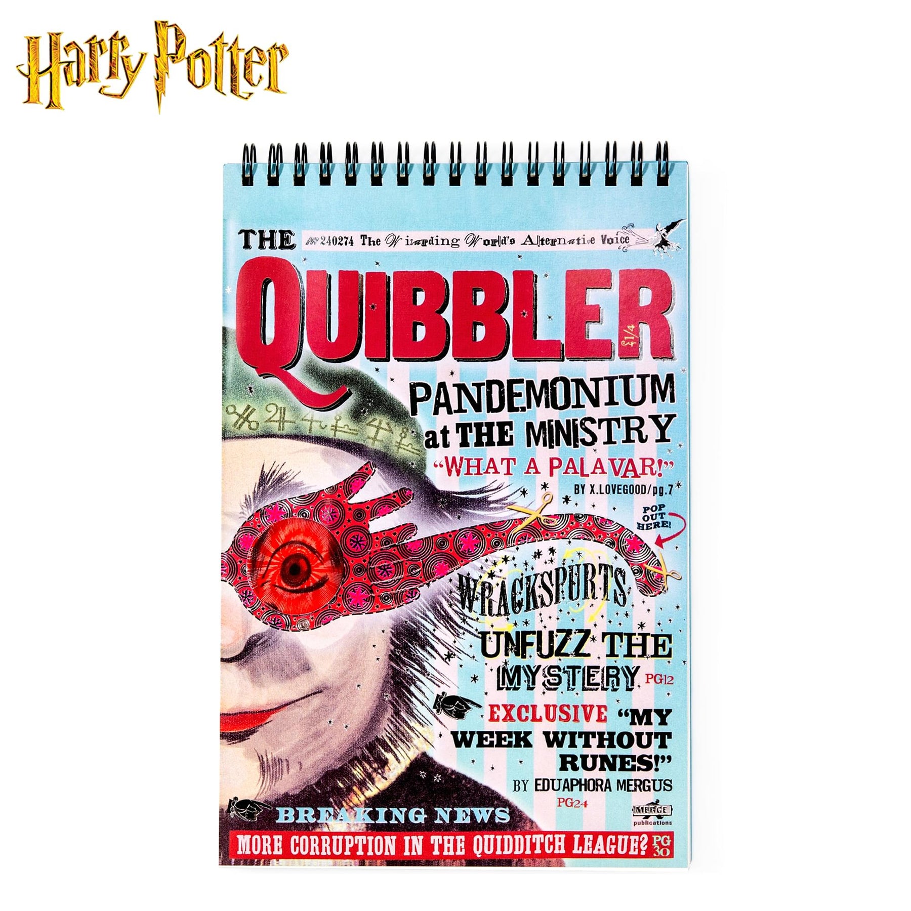 Harry Potter The Quibbler Stationery Gift Set