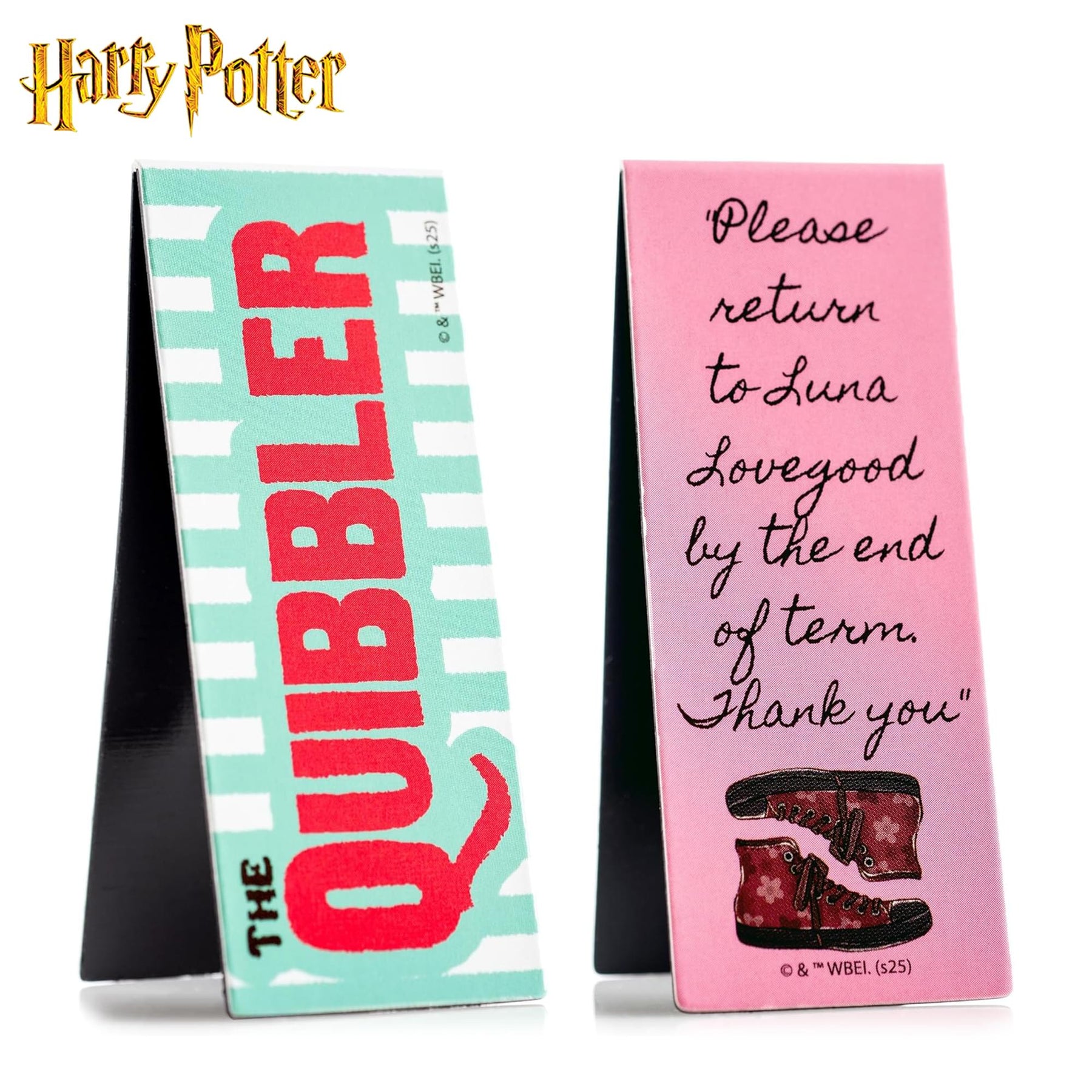 Harry Potter The Quibbler Magnetic Bookmark Set Of 4