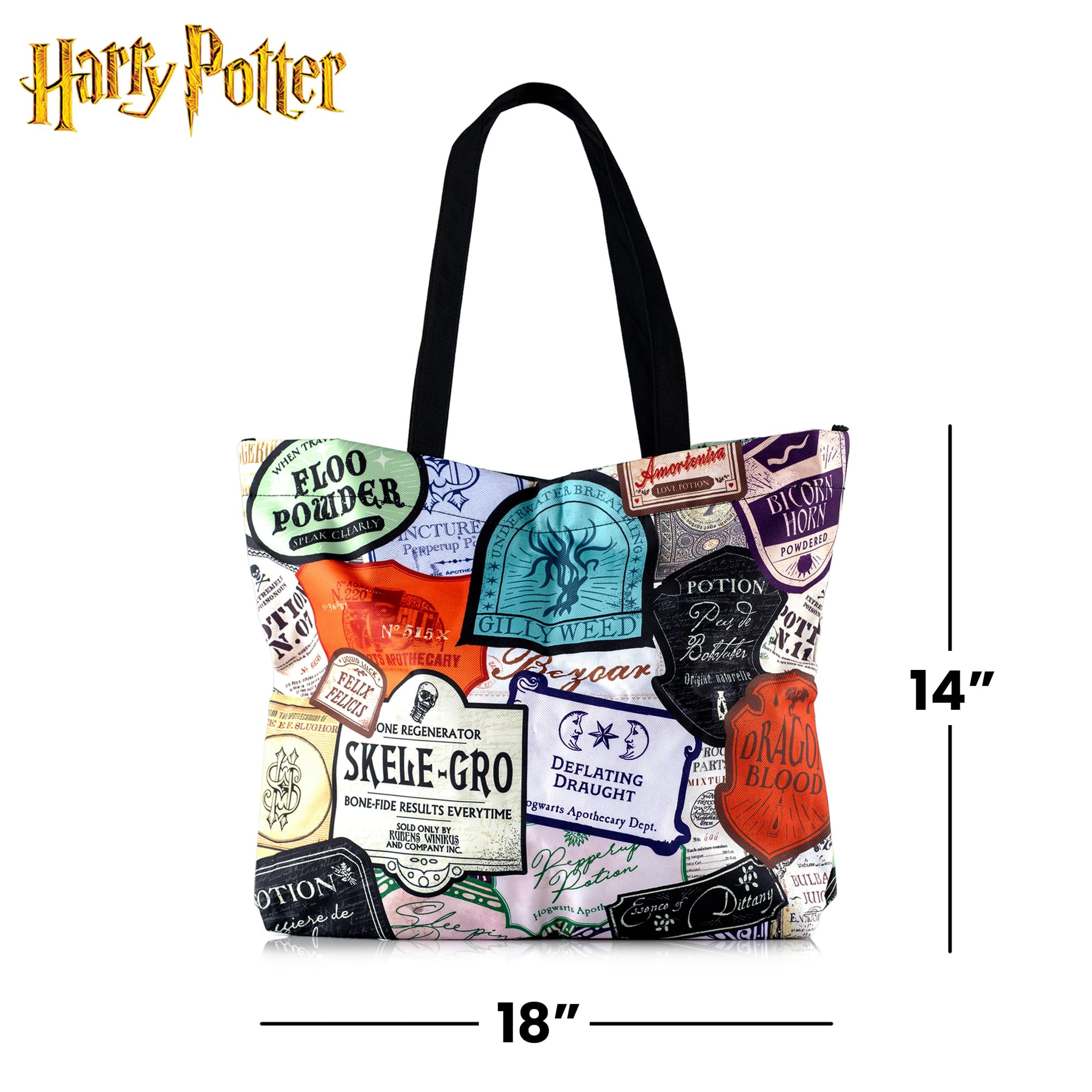 Harry Potter Potions Labels Tote Bag