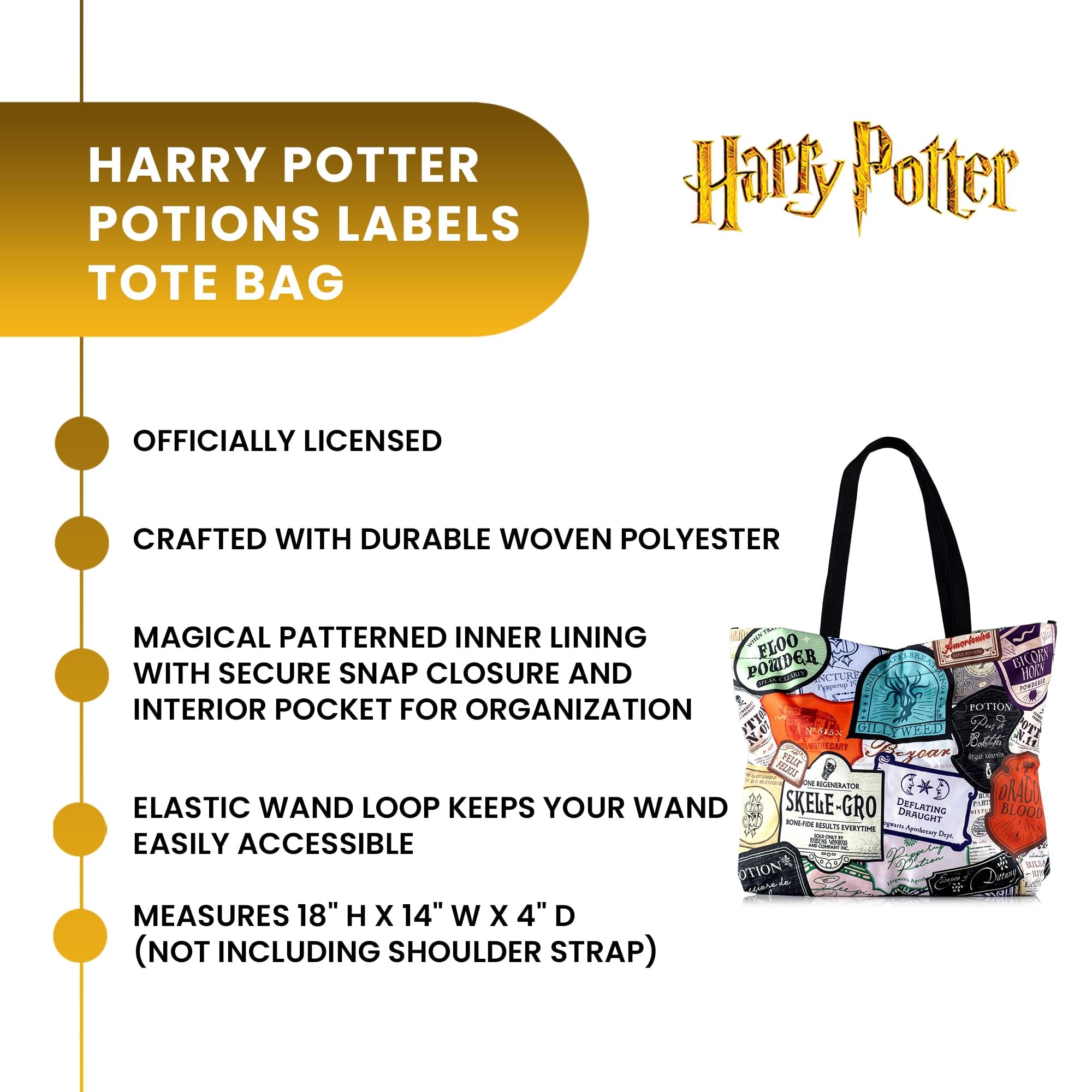 Harry Potter Potions Labels Tote Bag