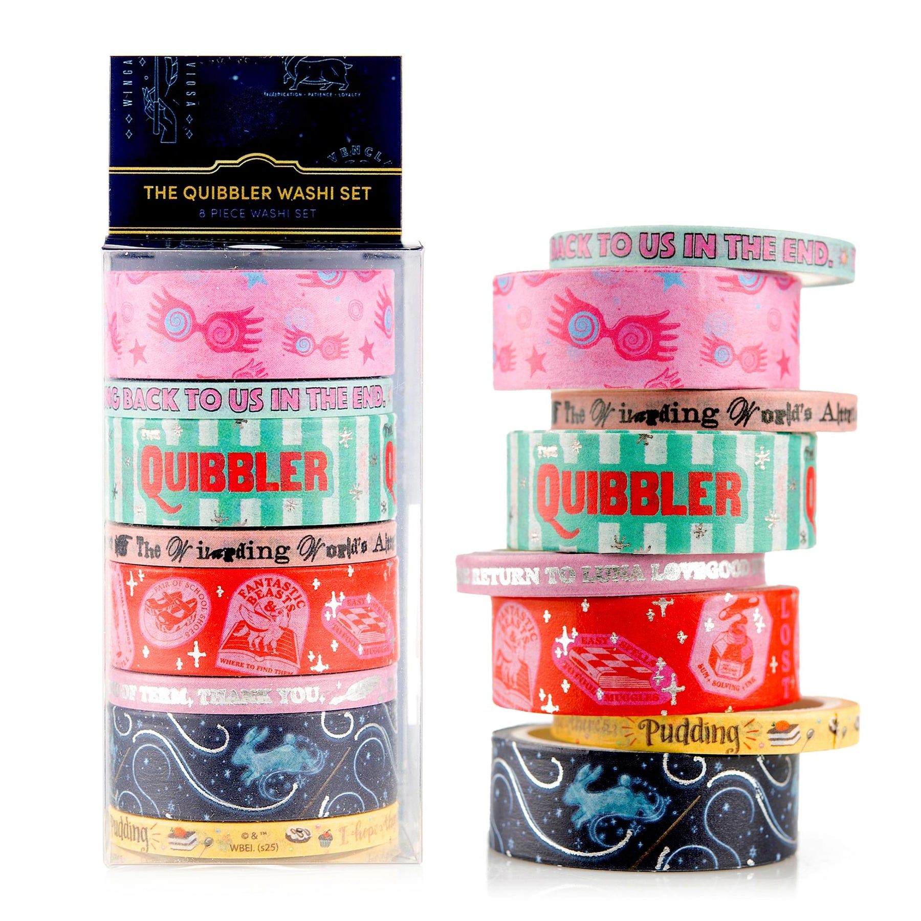 Harry Potter The Quibbler Washi Tape | Set of 8