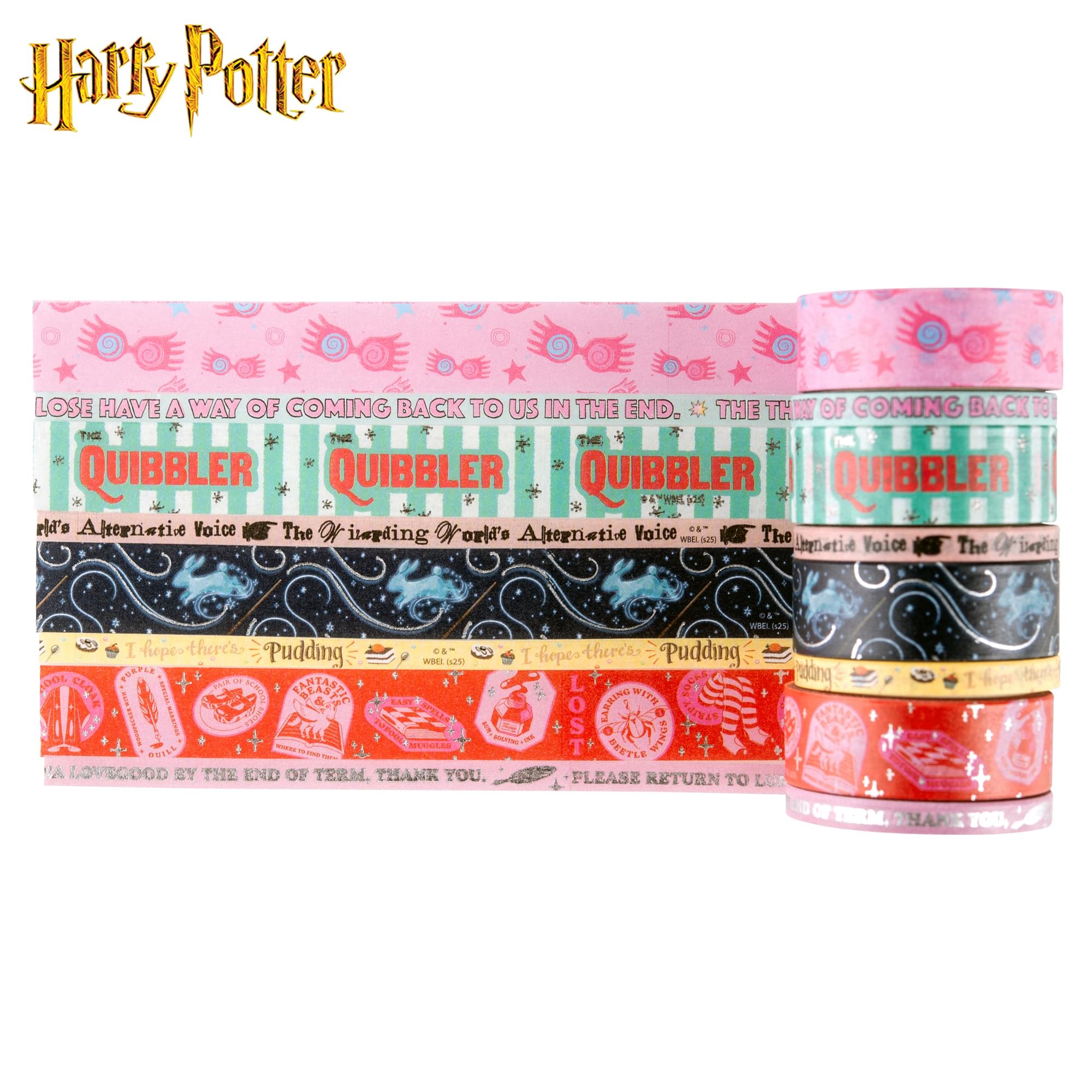 Harry Potter The Quibbler Washi Tape | Set of 8