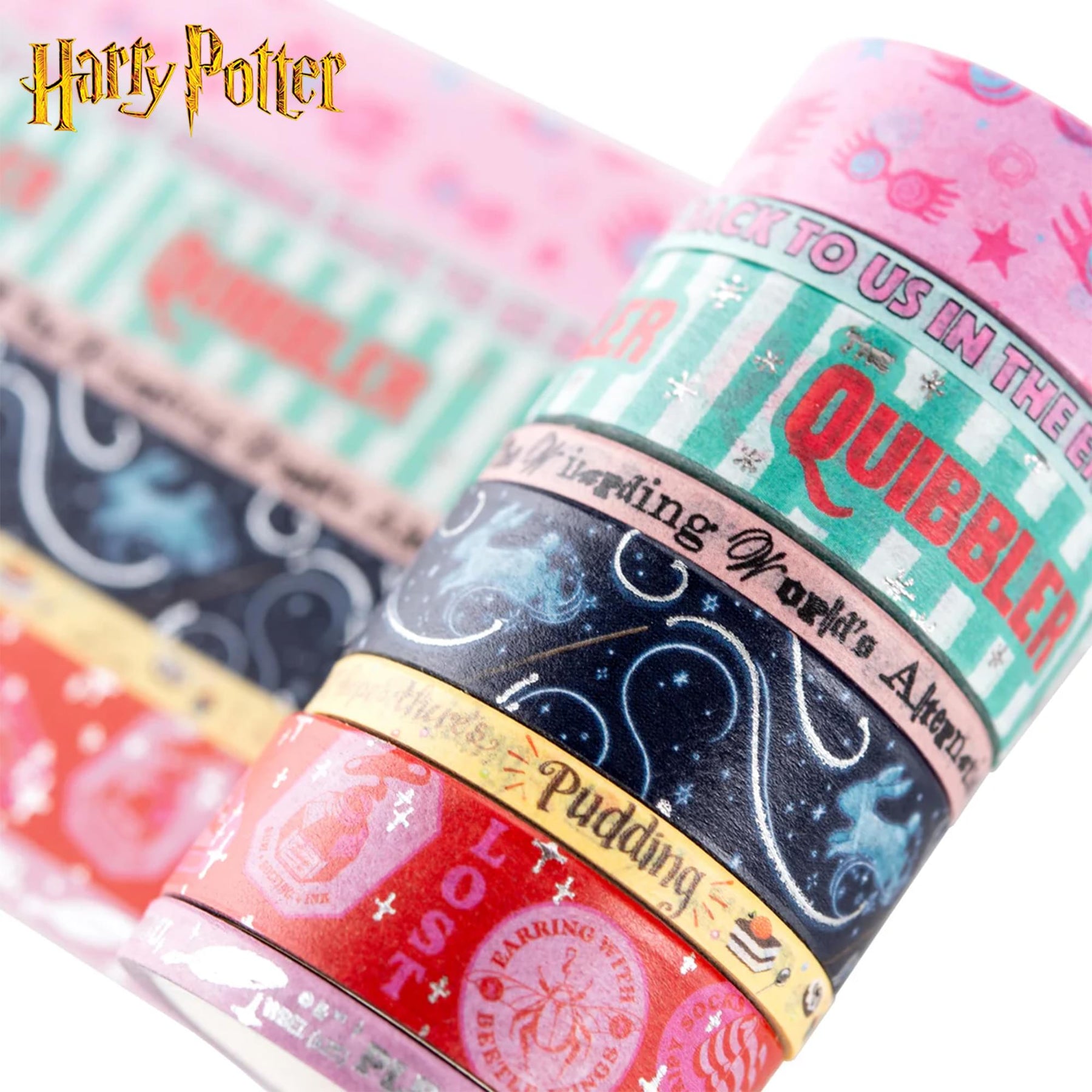 Harry Potter The Quibbler Washi Tape | Set of 8