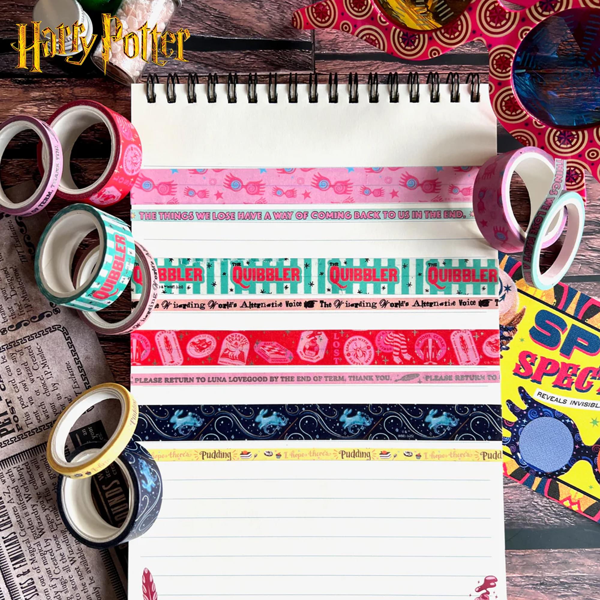 Harry Potter The Quibbler Washi Tape | Set of 8