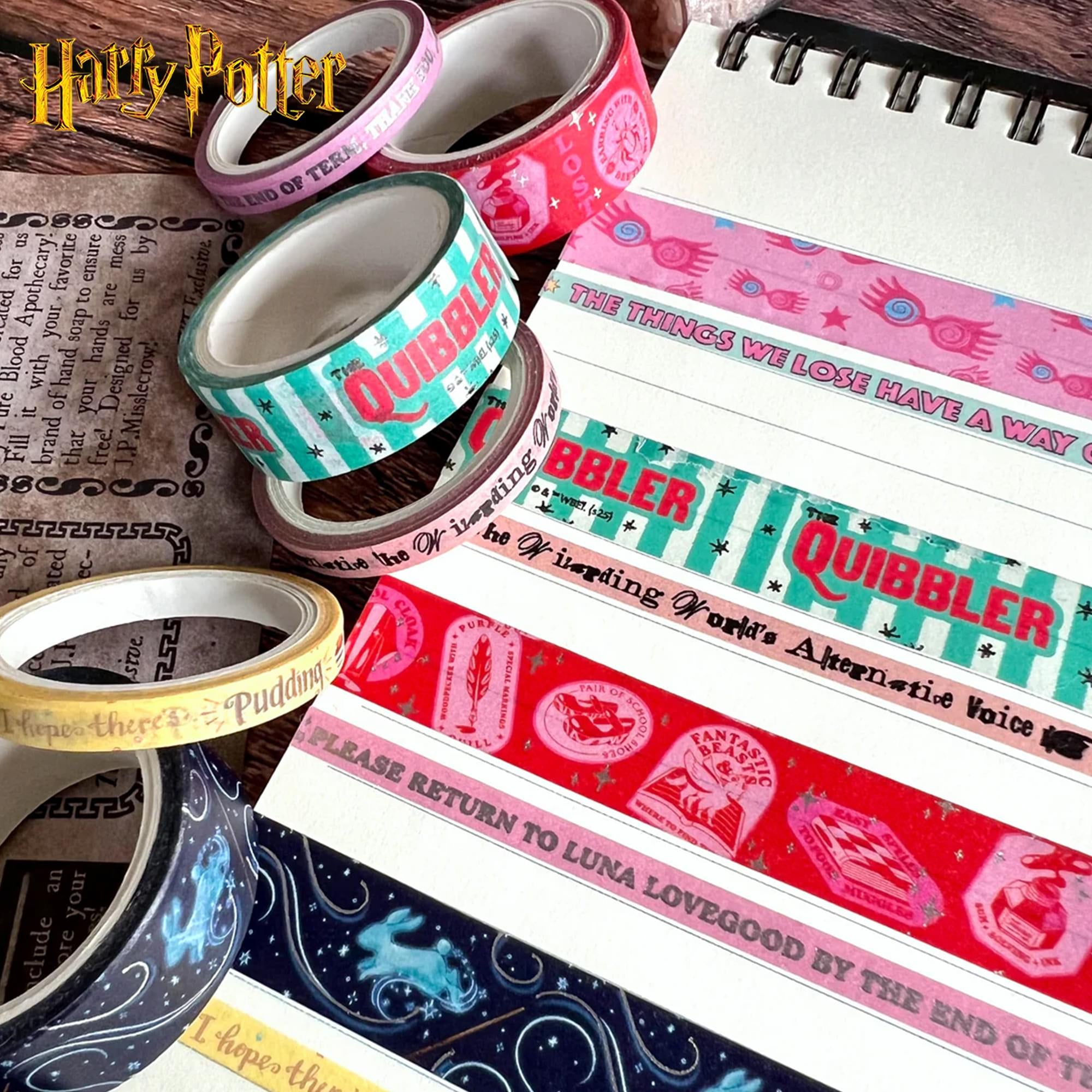 Harry Potter The Quibbler Washi Tape | Set of 8