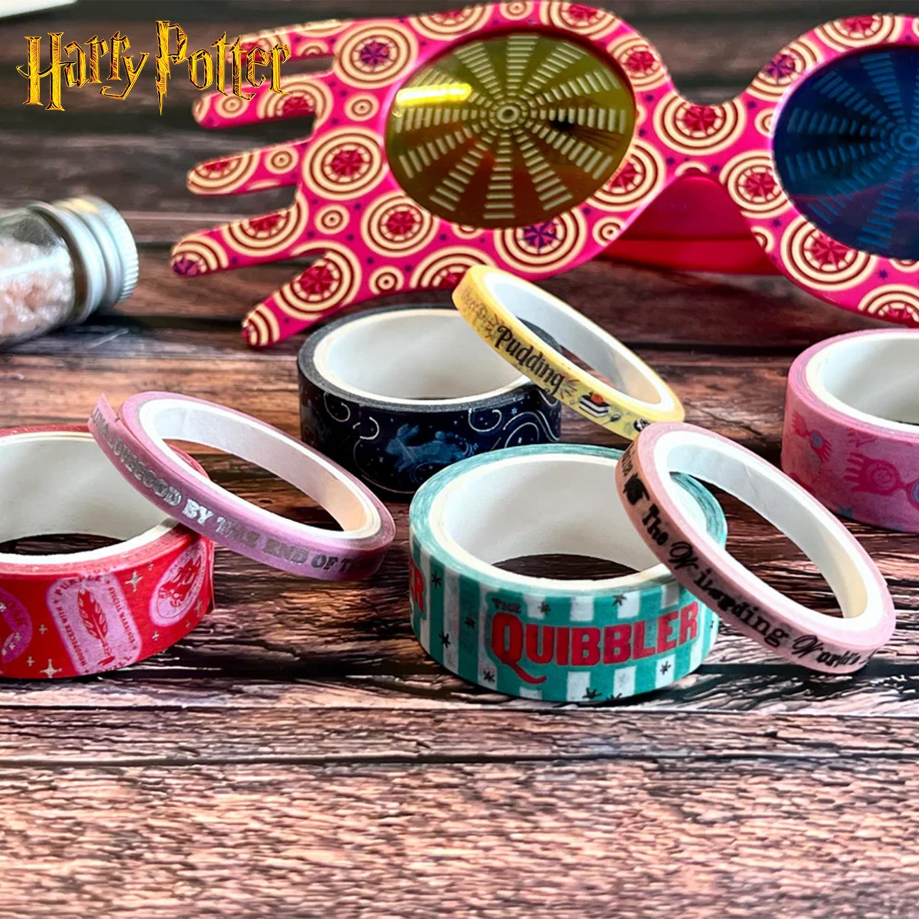 Harry Potter The Quibbler Washi Tape | Set of 8