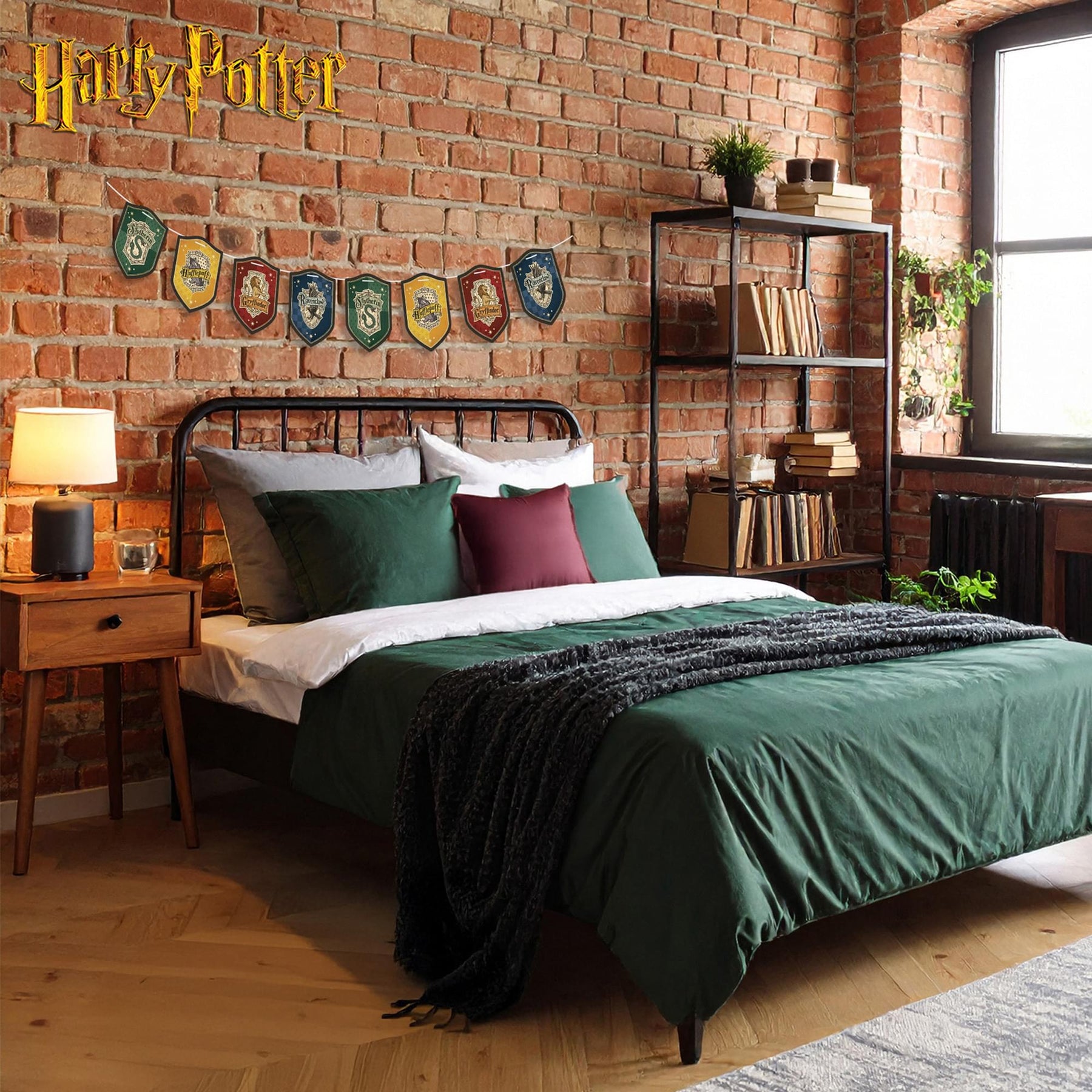 Harry Potter Hogwarts House Pride Hanging Cardstock Banners | 32 Pieces