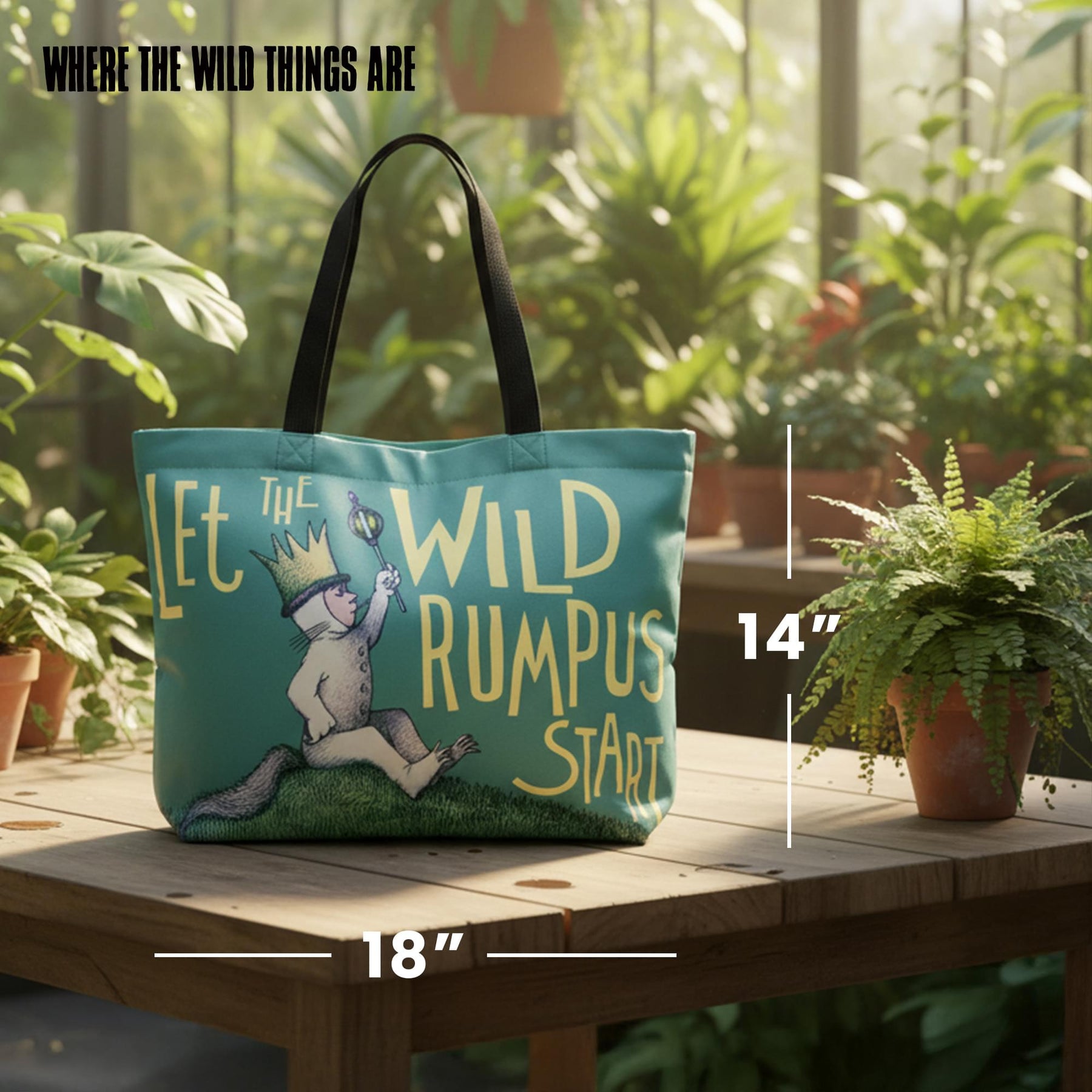 Where The Wild Things Are Tote Bag