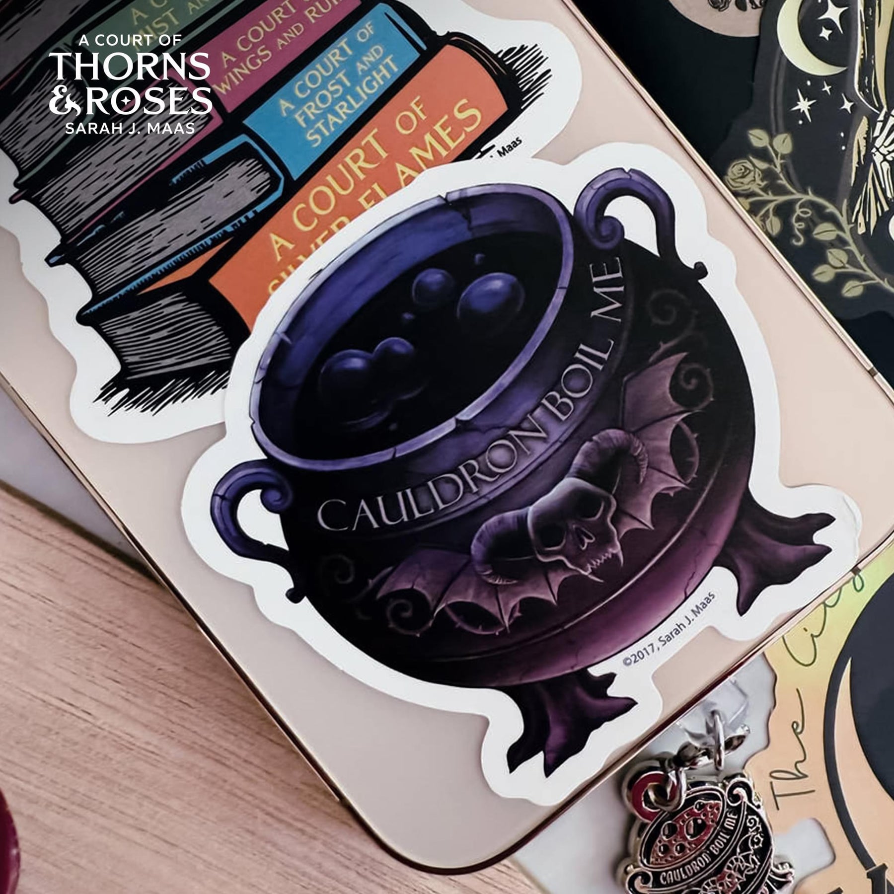 A Court Of Thorns and Roses Vinyl Decal 10-Pack