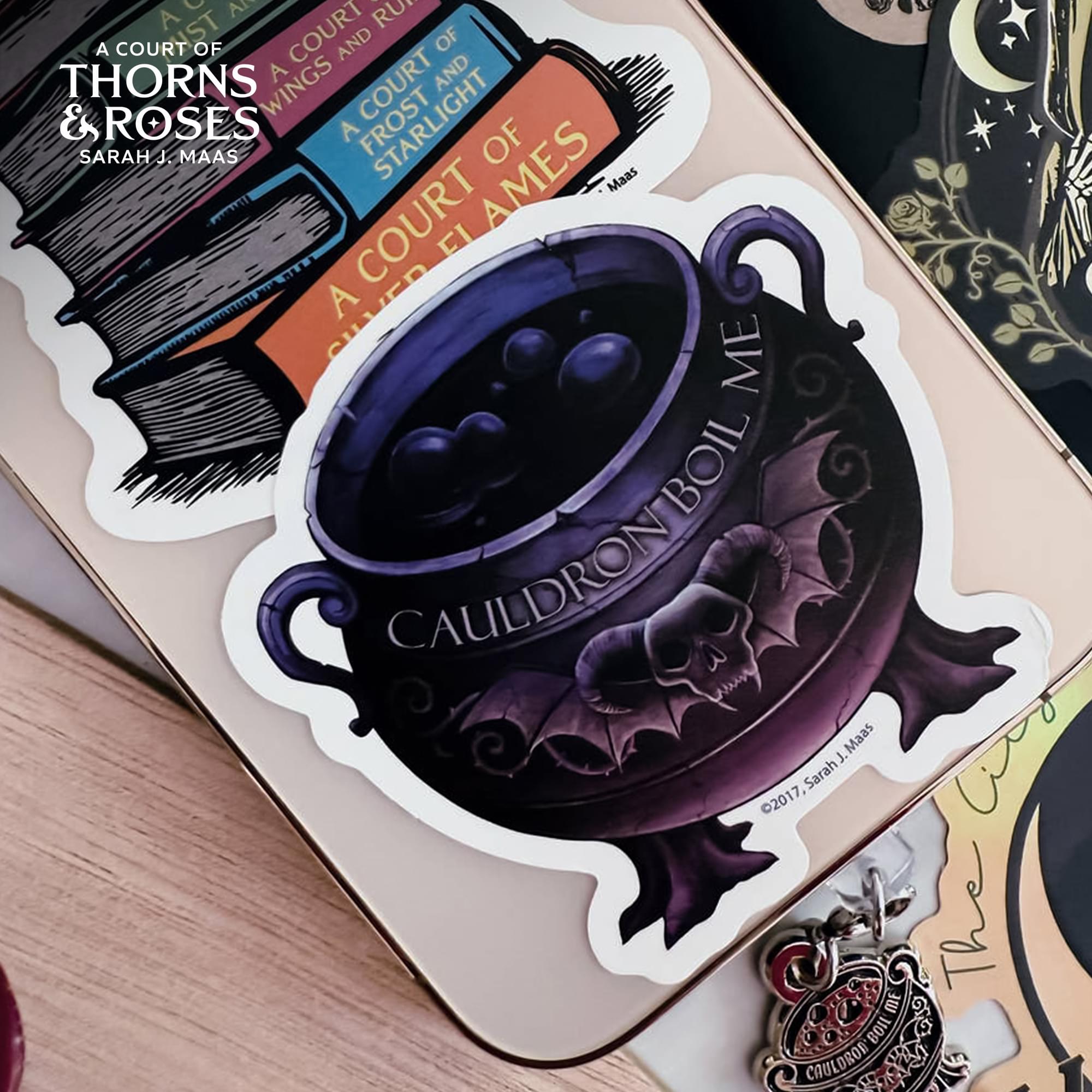 A Court Of Thorns and Roses Vinyl Decal 10-Pack