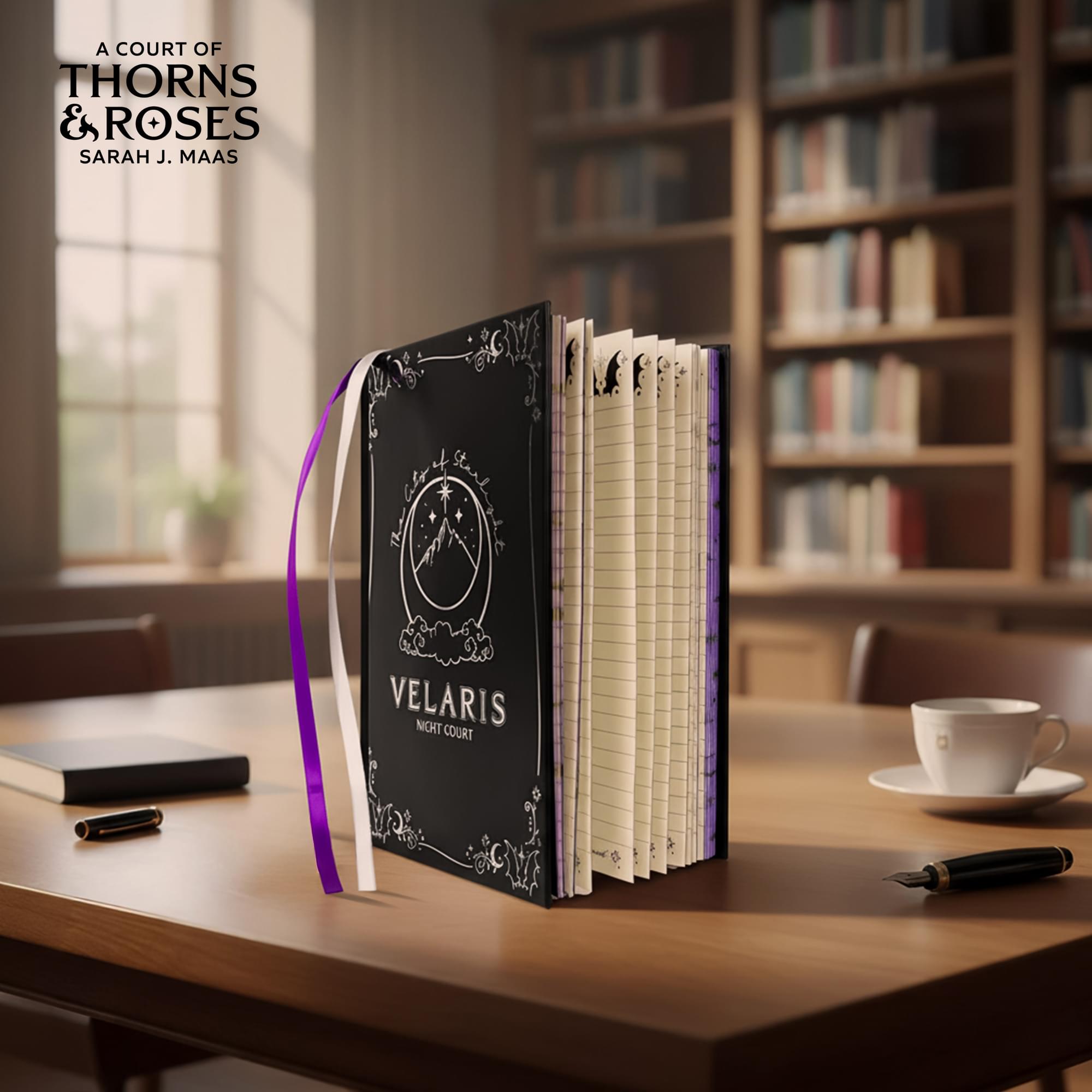 A Court Of Thorns and Roses The City of Starlight Journal | 148 Pages