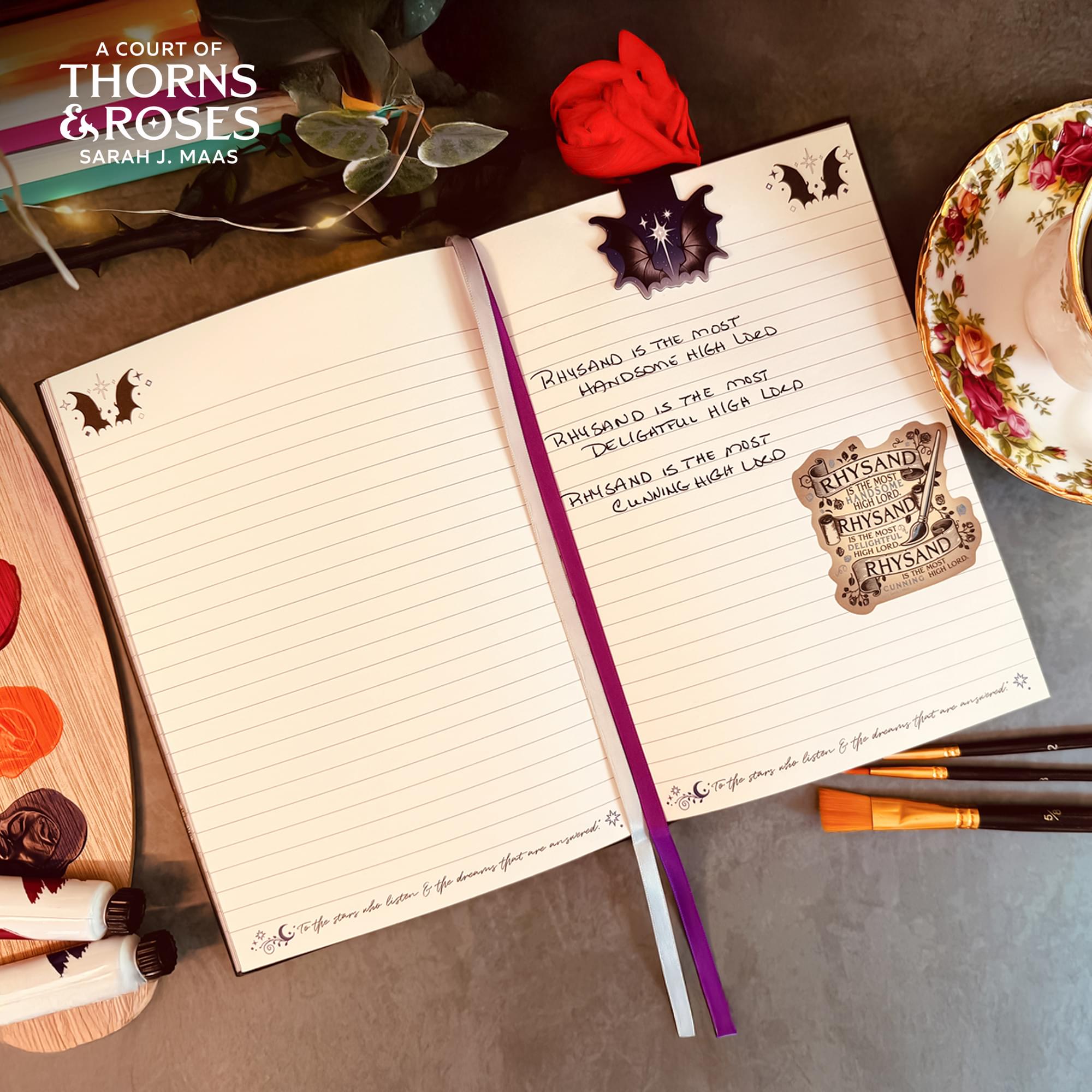 A Court Of Thorns and Roses The City of Starlight Journal | 148 Pages