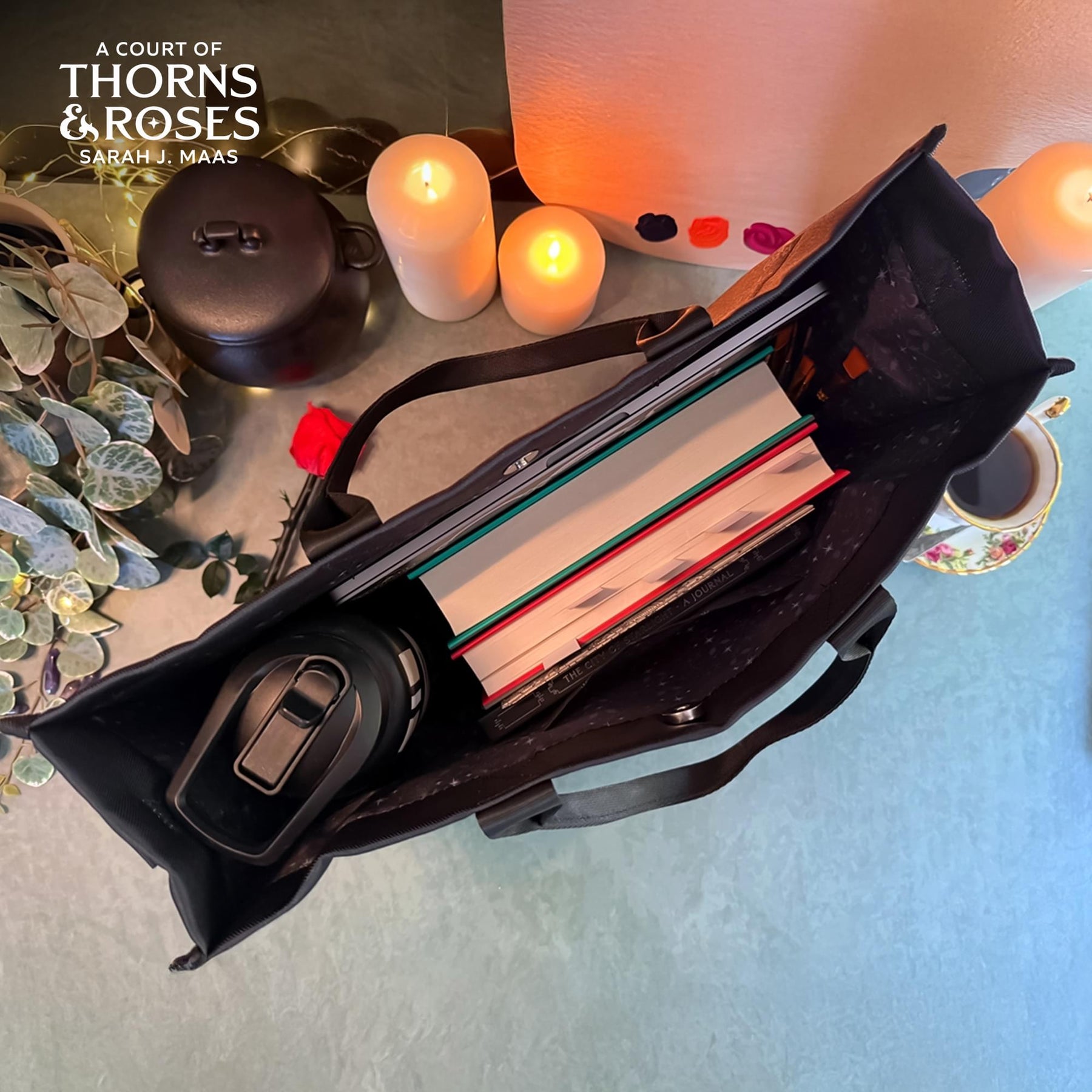 A Court Of Thorns and Roses "Night Court" Tote Bag