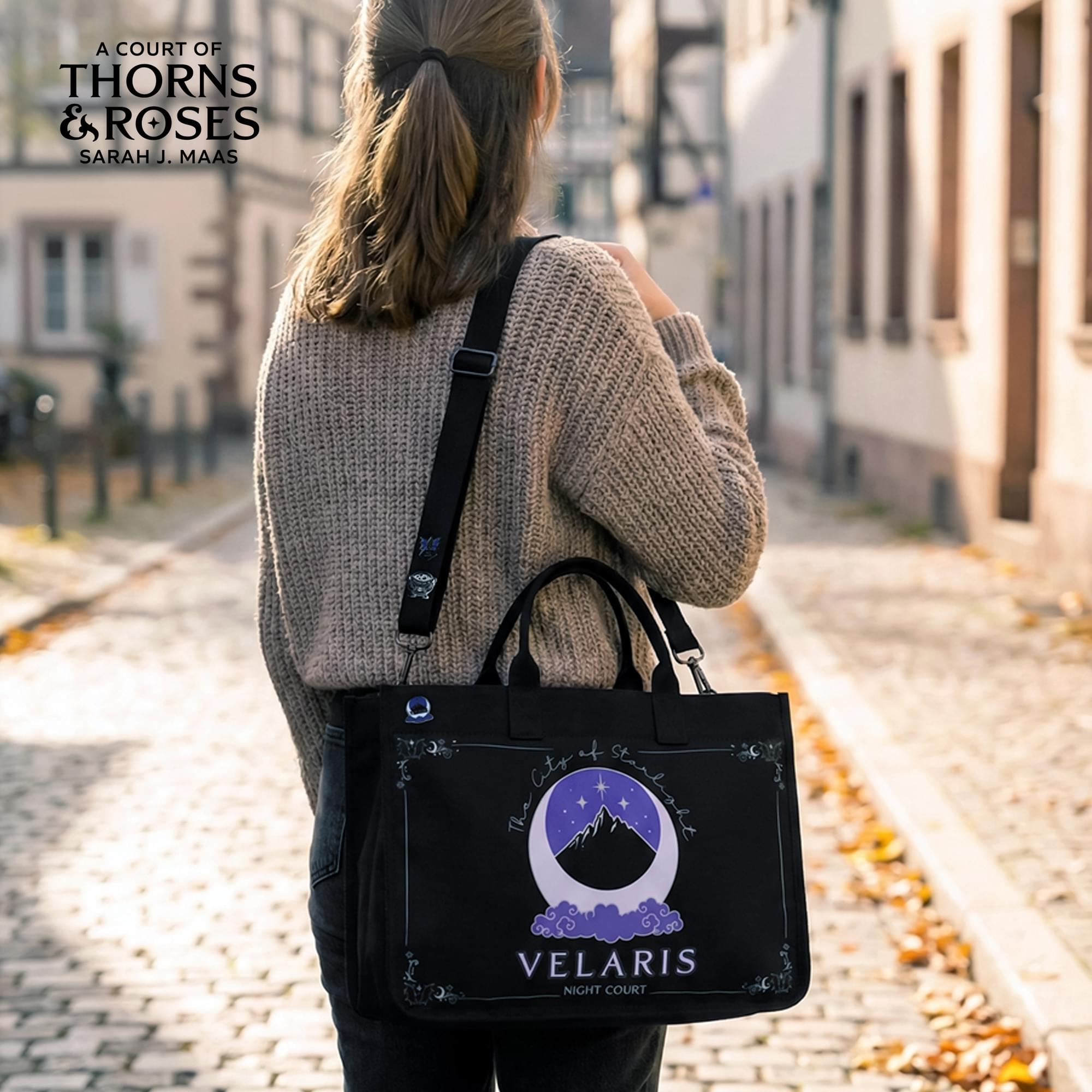 A Court Of Thorns and Roses "Night Court" Tote Bag