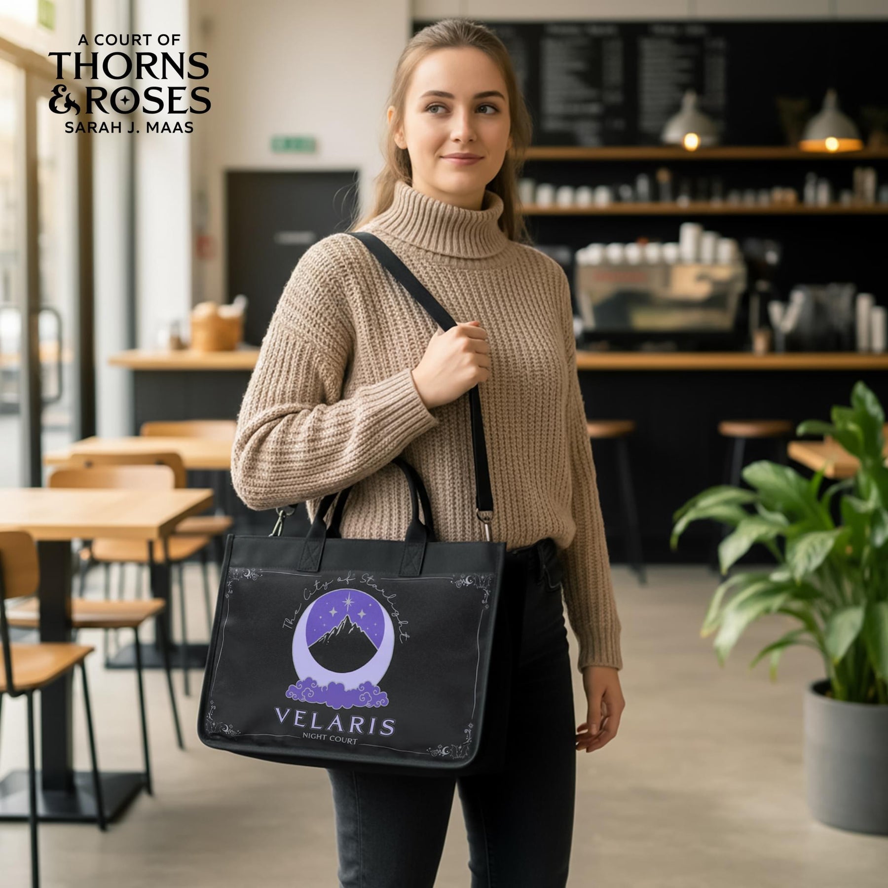 A Court Of Thorns and Roses "Night Court" Tote Bag