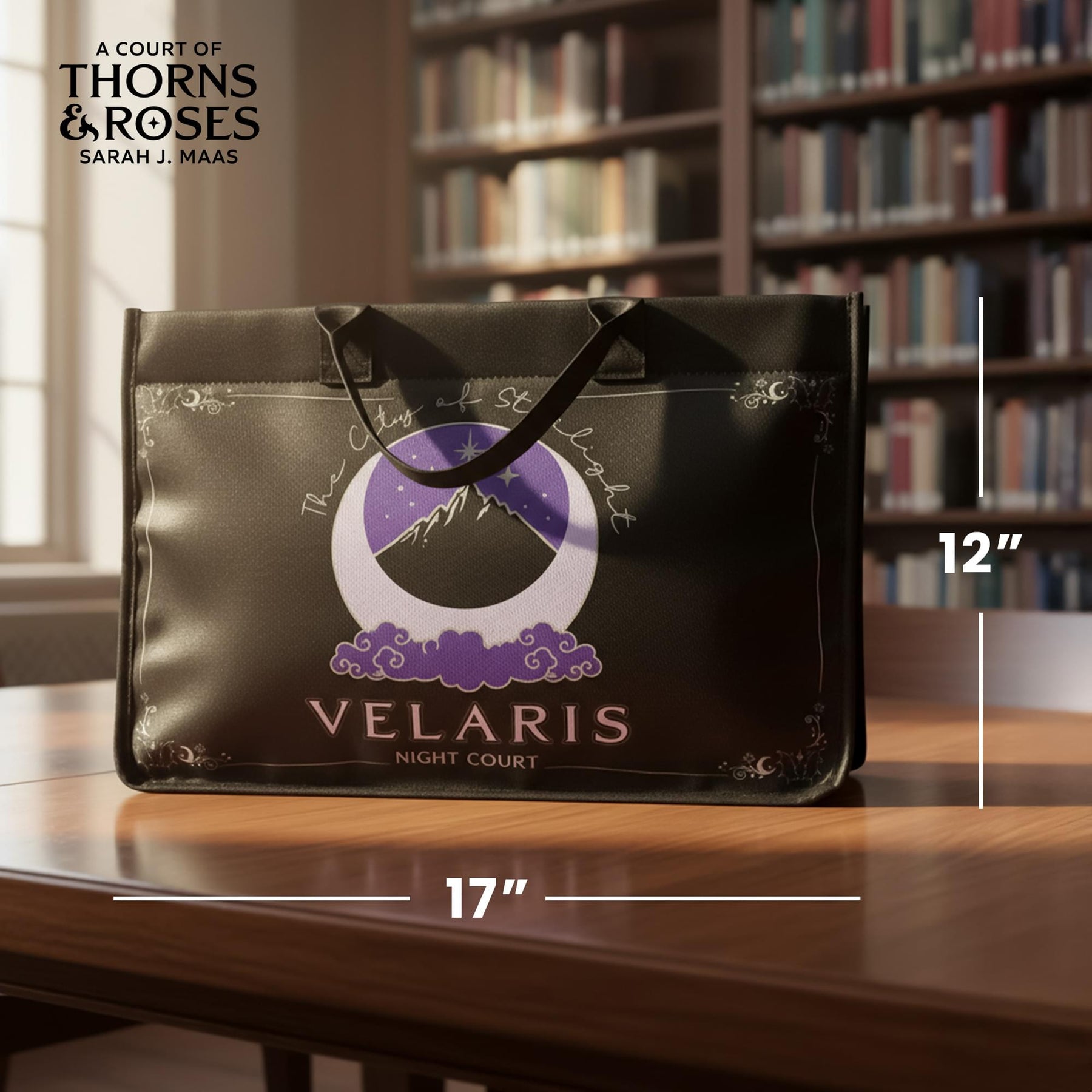 A Court Of Thorns and Roses "Night Court" Tote Bag