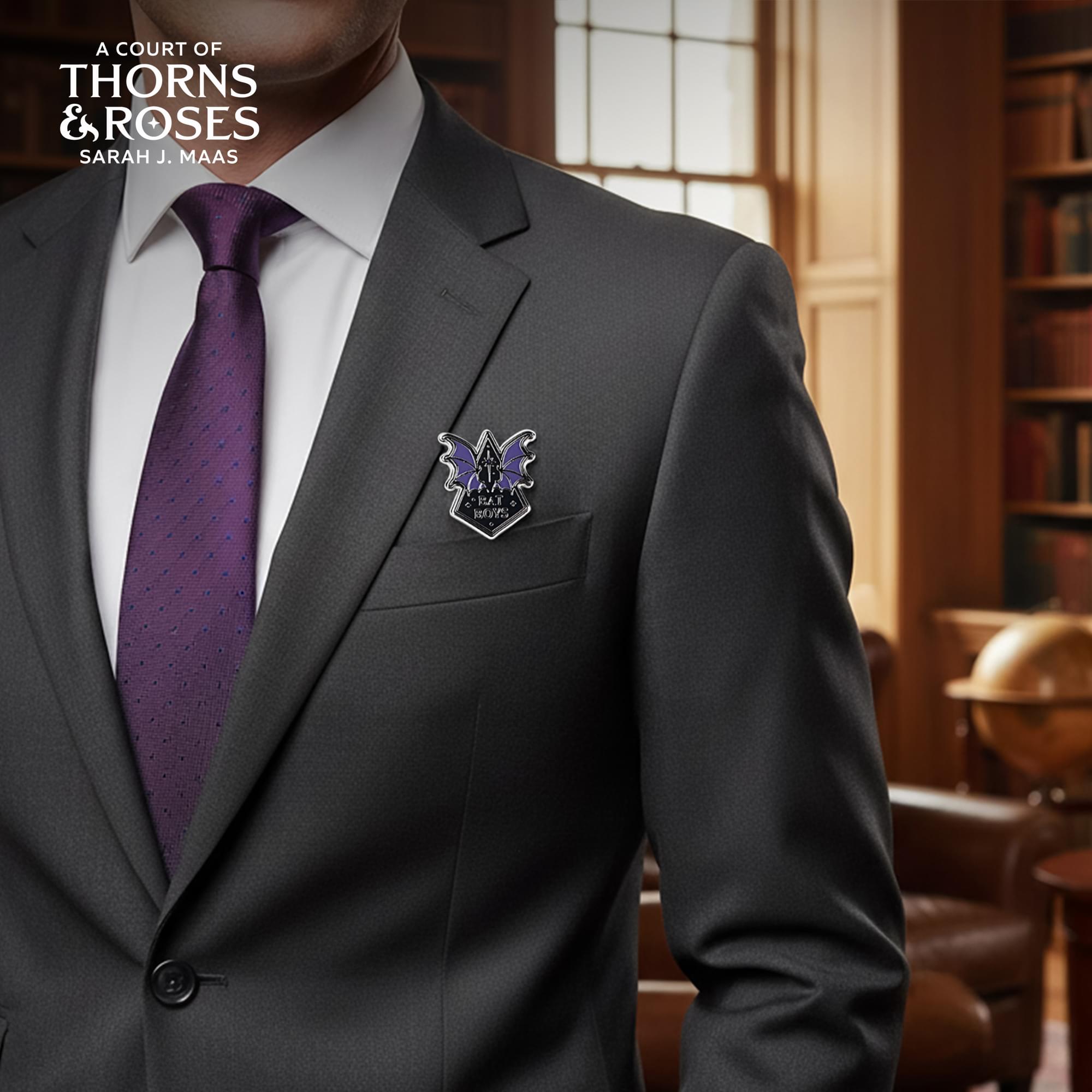 A Court Of Thorns and Roses Enamel Pin 3-Pack