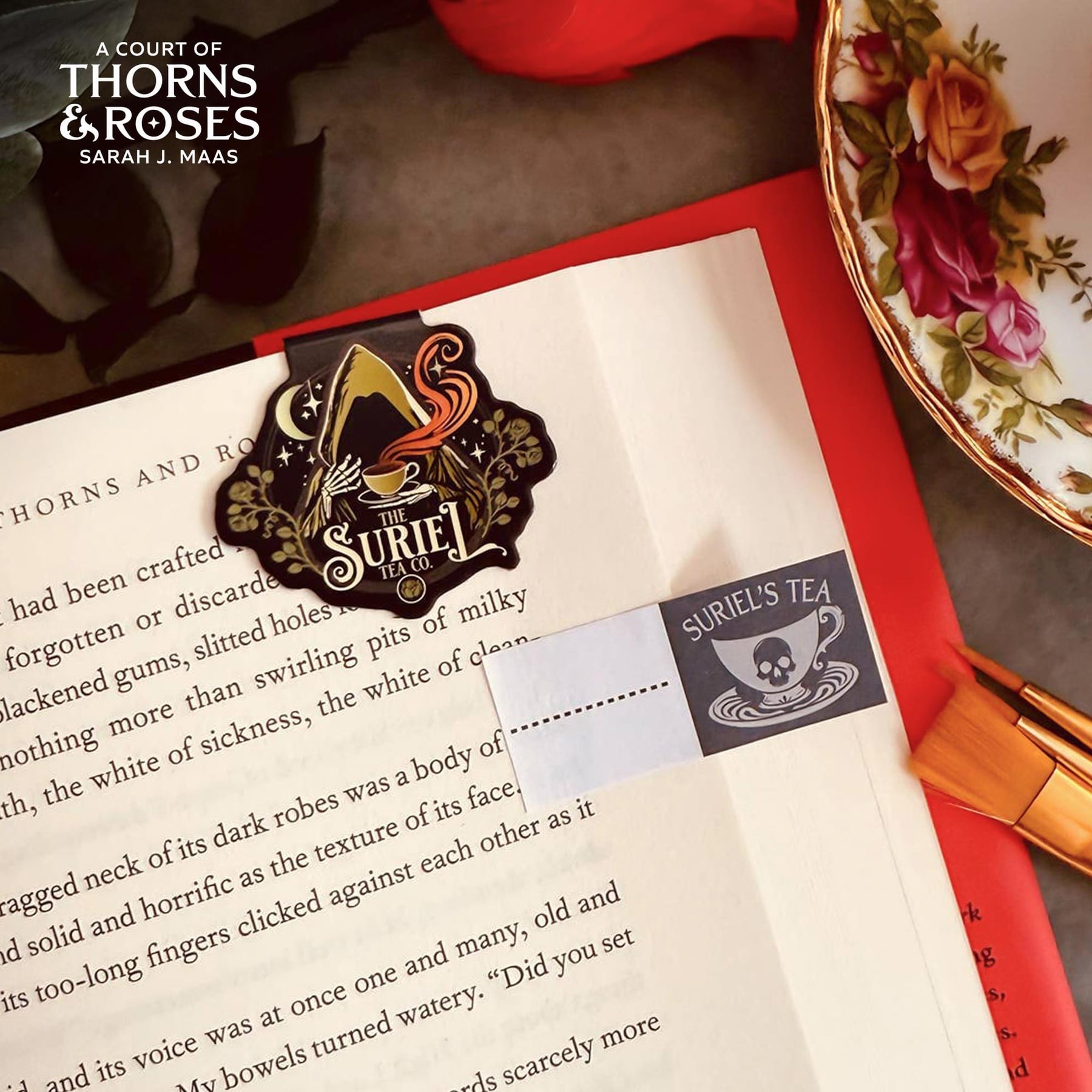 A Court Of Thorns and Roses Magnetic Bookmarks Set Of 4