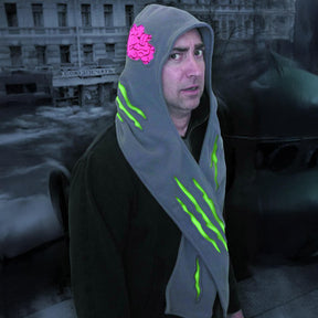 Zombie Attack Fleece Scarf