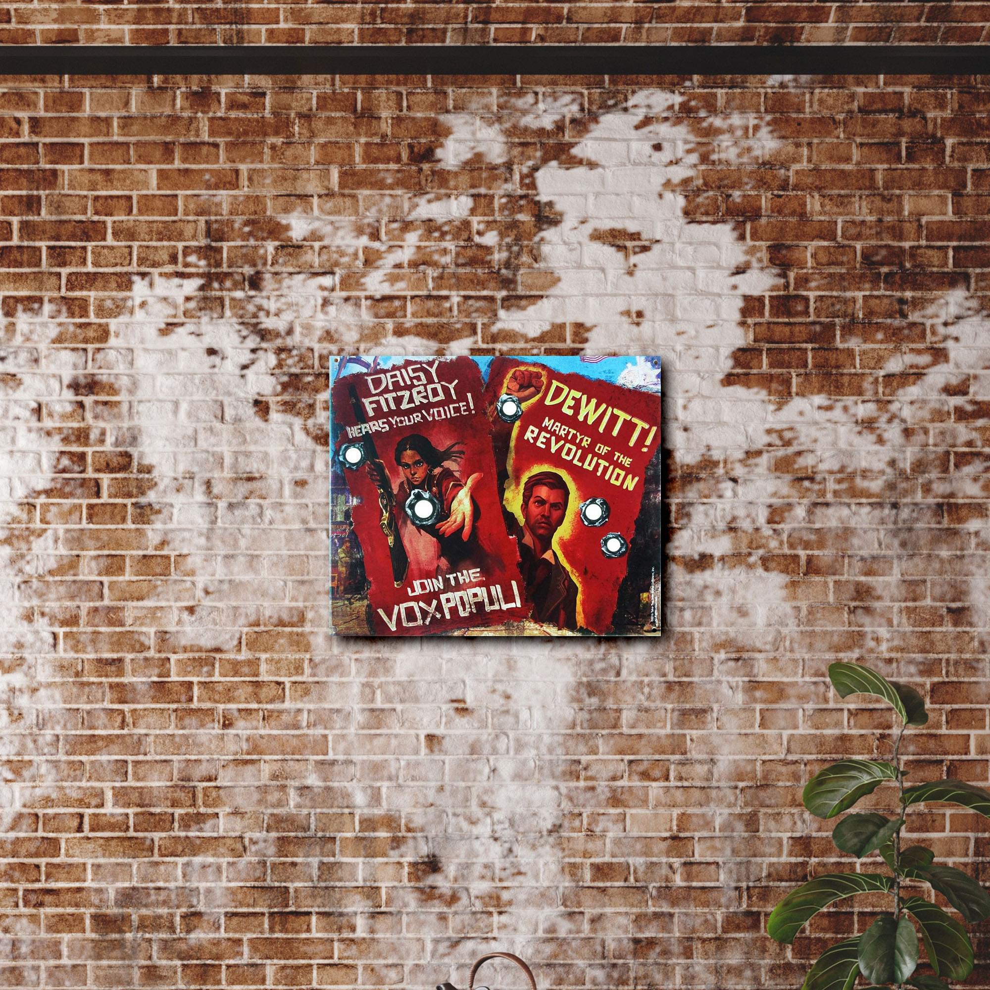 Bioshock Vox Revolution 9"x12" Tin Sign
