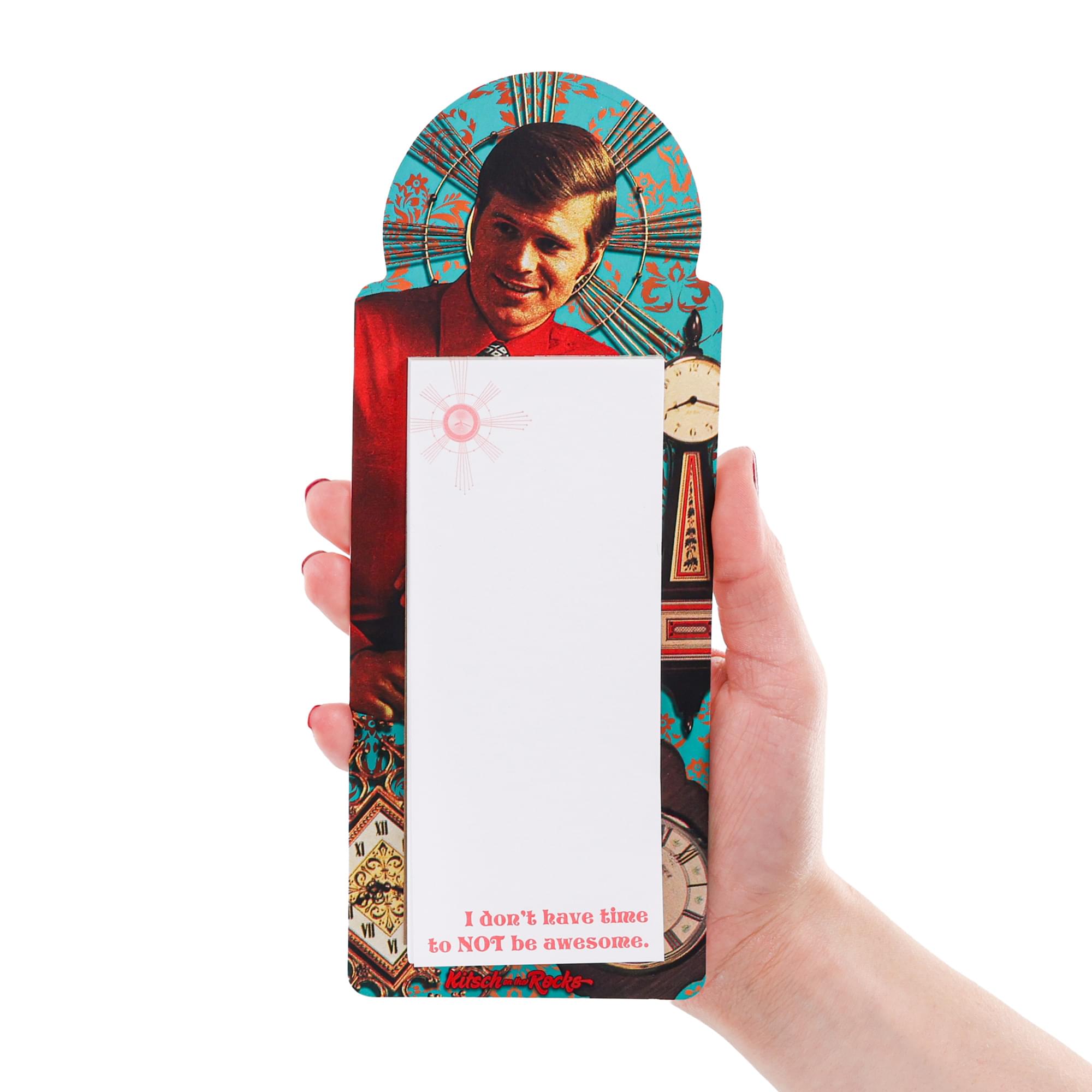 Kitsch on the Rocks I Don’t Have Time To Not Be Awesome Notepad