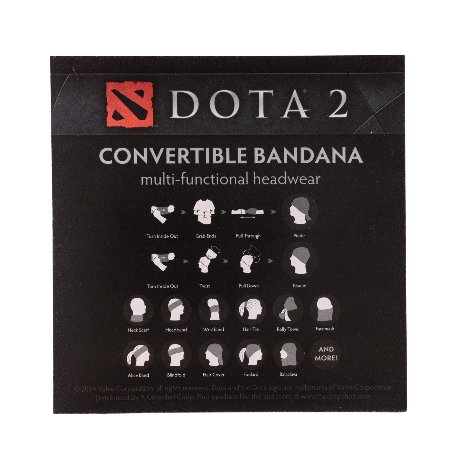 DOTA 2 Character Bandana