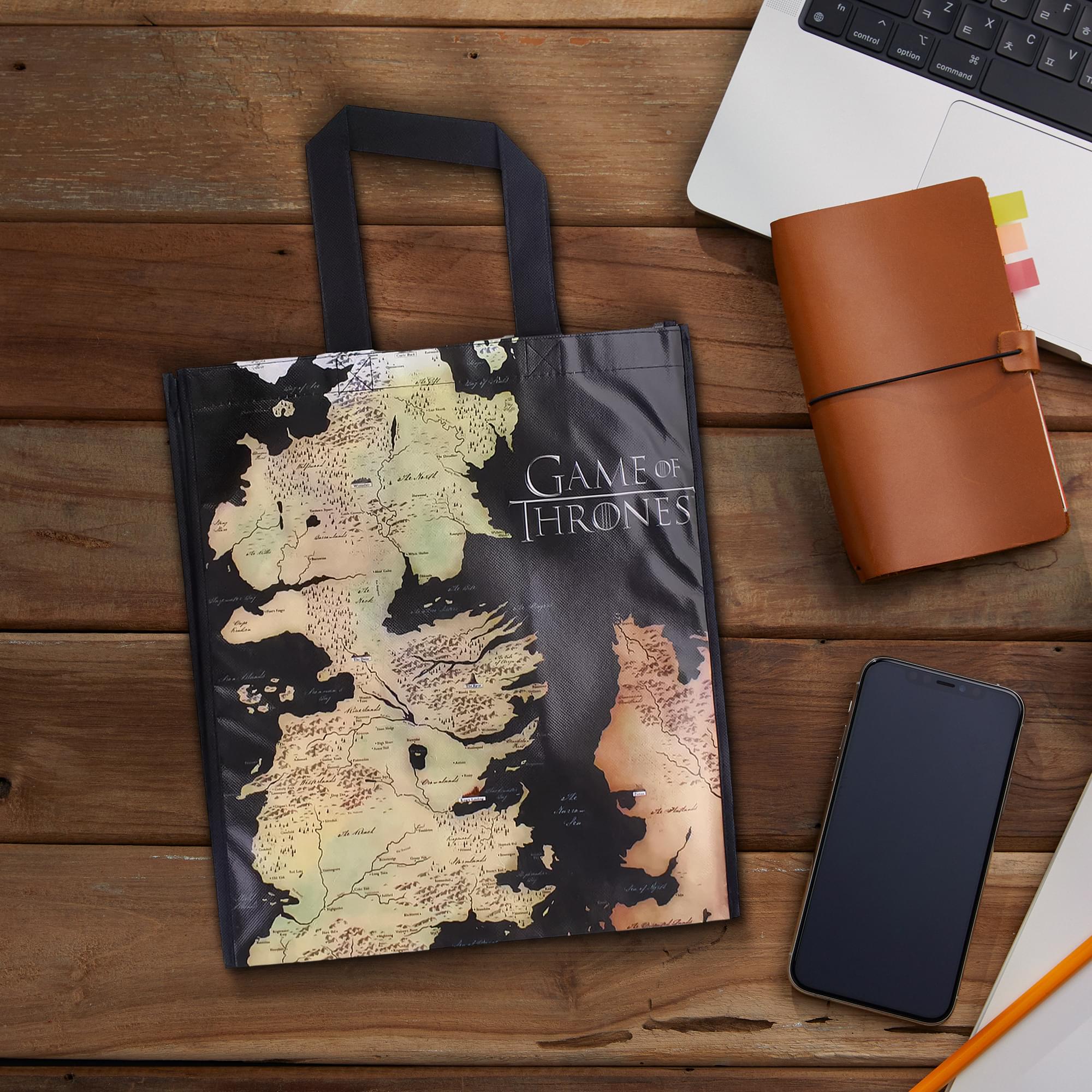 Game of Thrones Westeros Map Grocery Tote