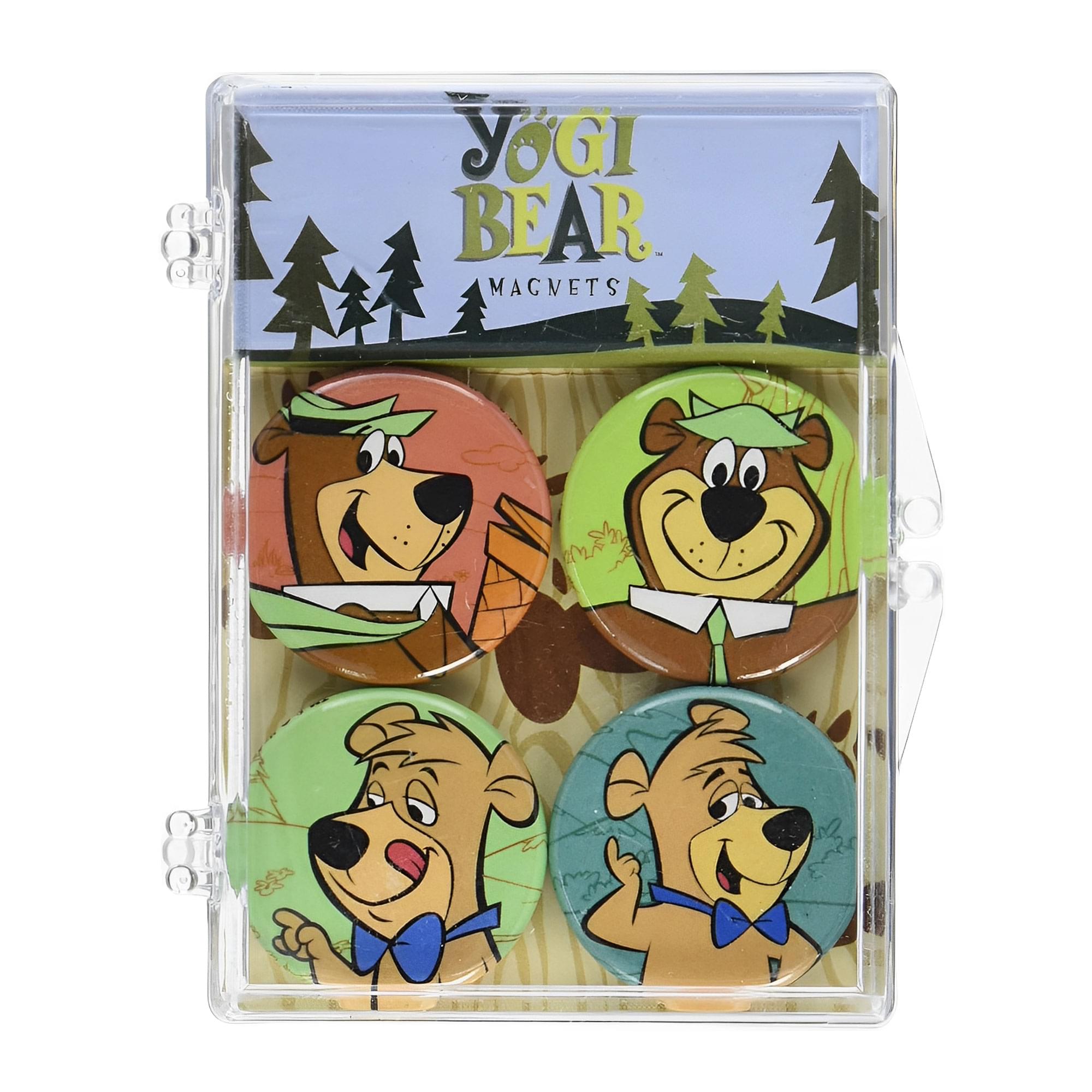 Hanna-Barbera Yogi Bear Magnet 4-Pack