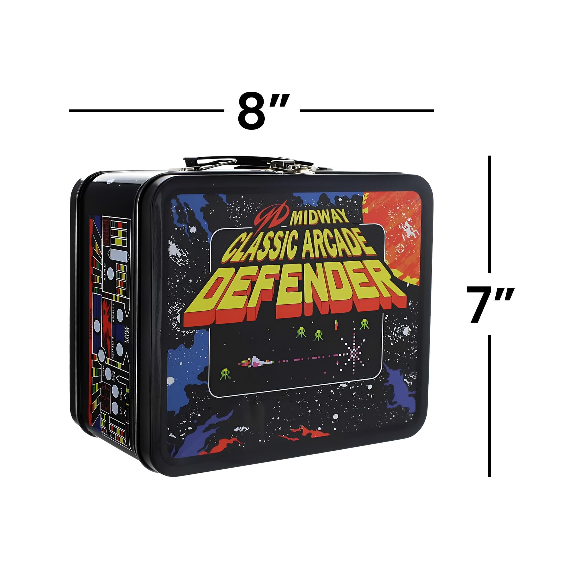 Midway Classic Arcade Tin Lunch Box, Defender