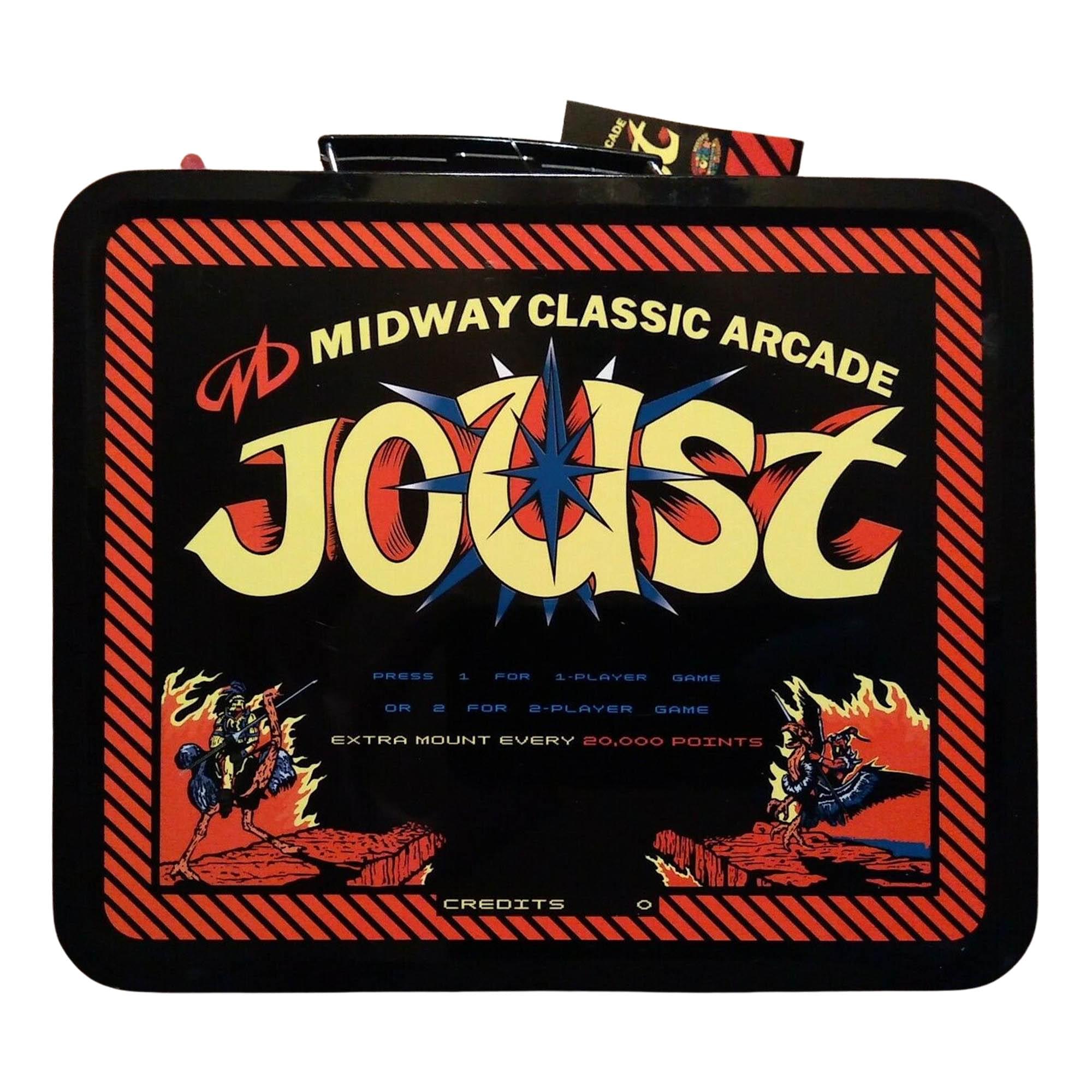 Midway Classic Arcade Tin Lunch Box, Joust