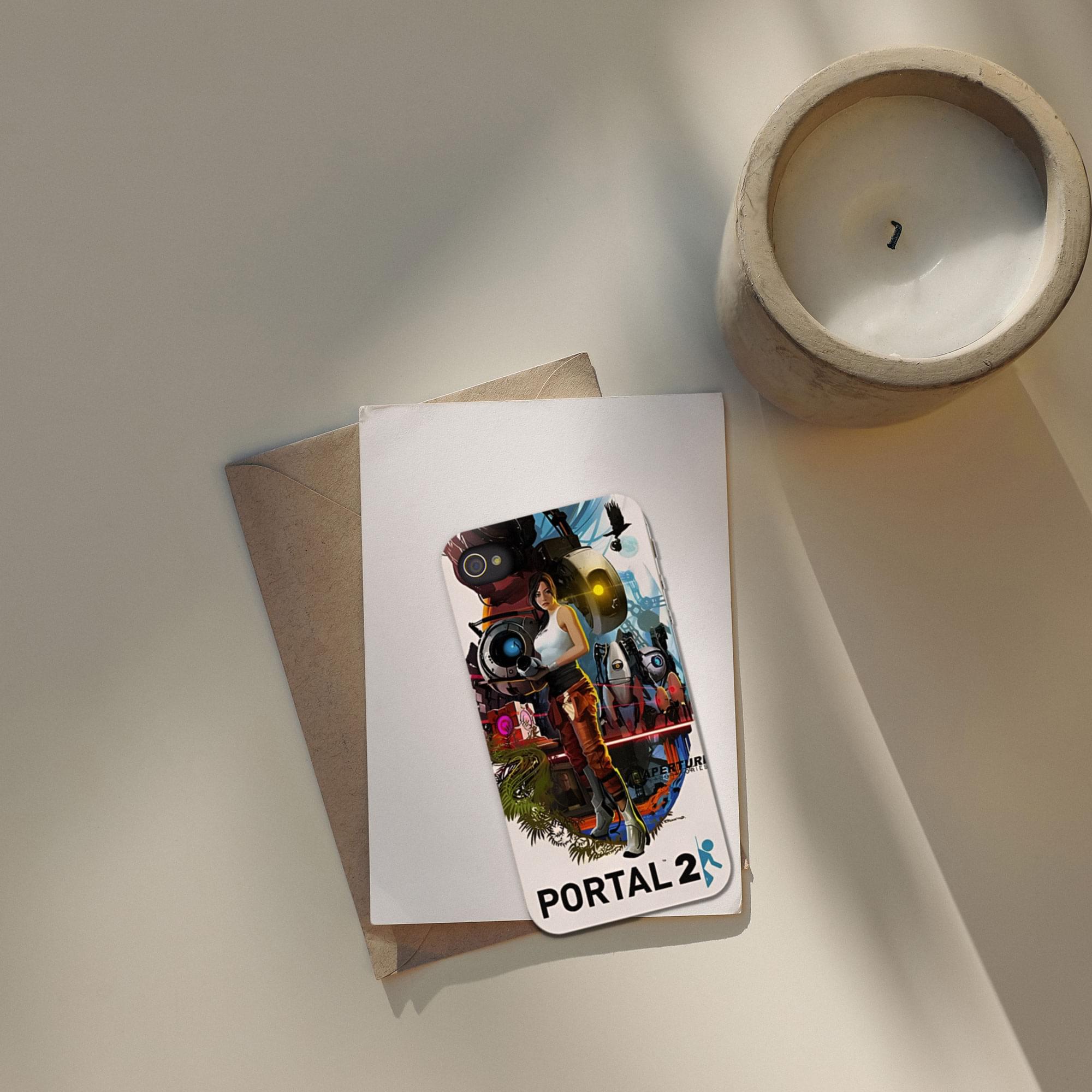 Portal 2 For iPhone 4 Poster Design Case