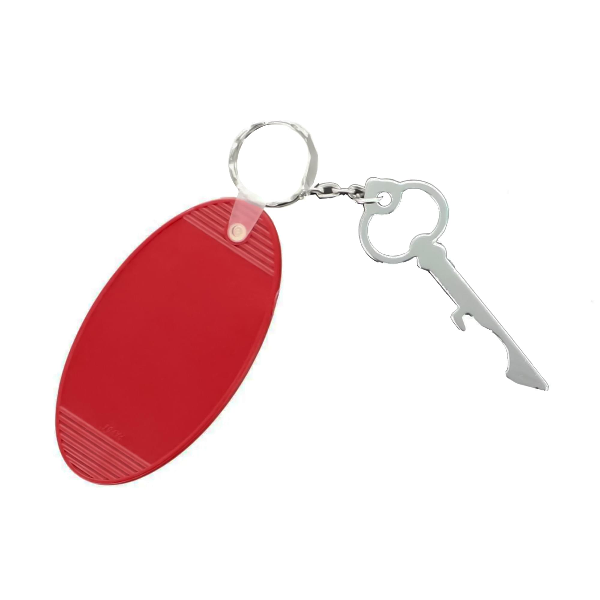 Retro Motel Key Fob - KY Korral Red