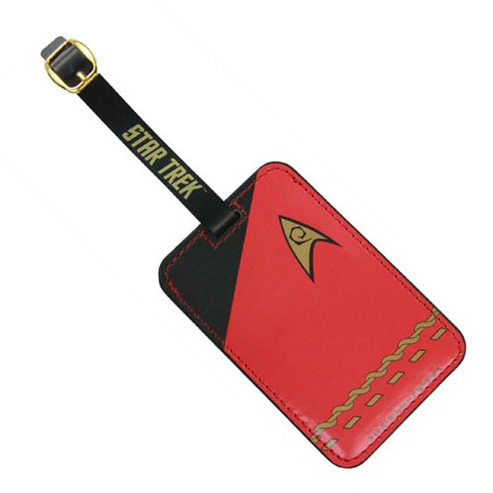 Star Trek Red Uniform Luggage Tag