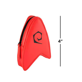 Star Trek The Original Series Coin Pouch Red Delta