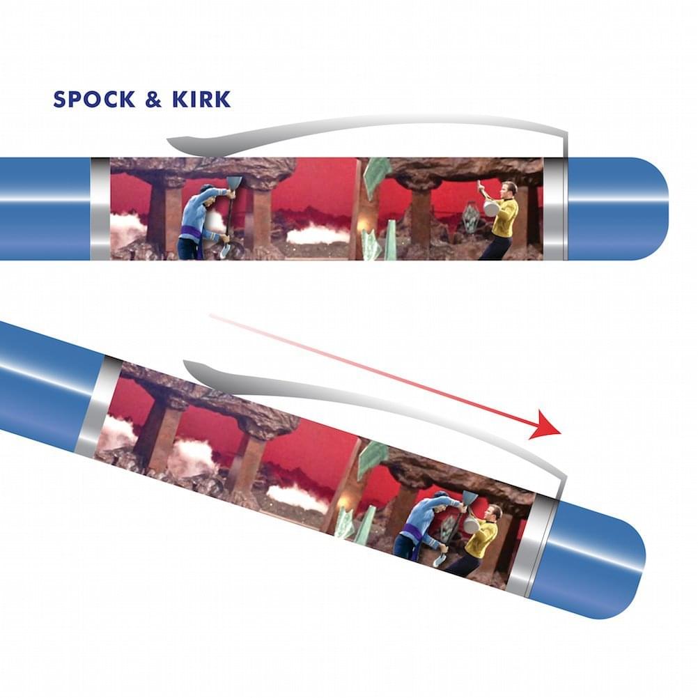 Star Trek Floating Pen Set: Tribbles, Spock & Kirk