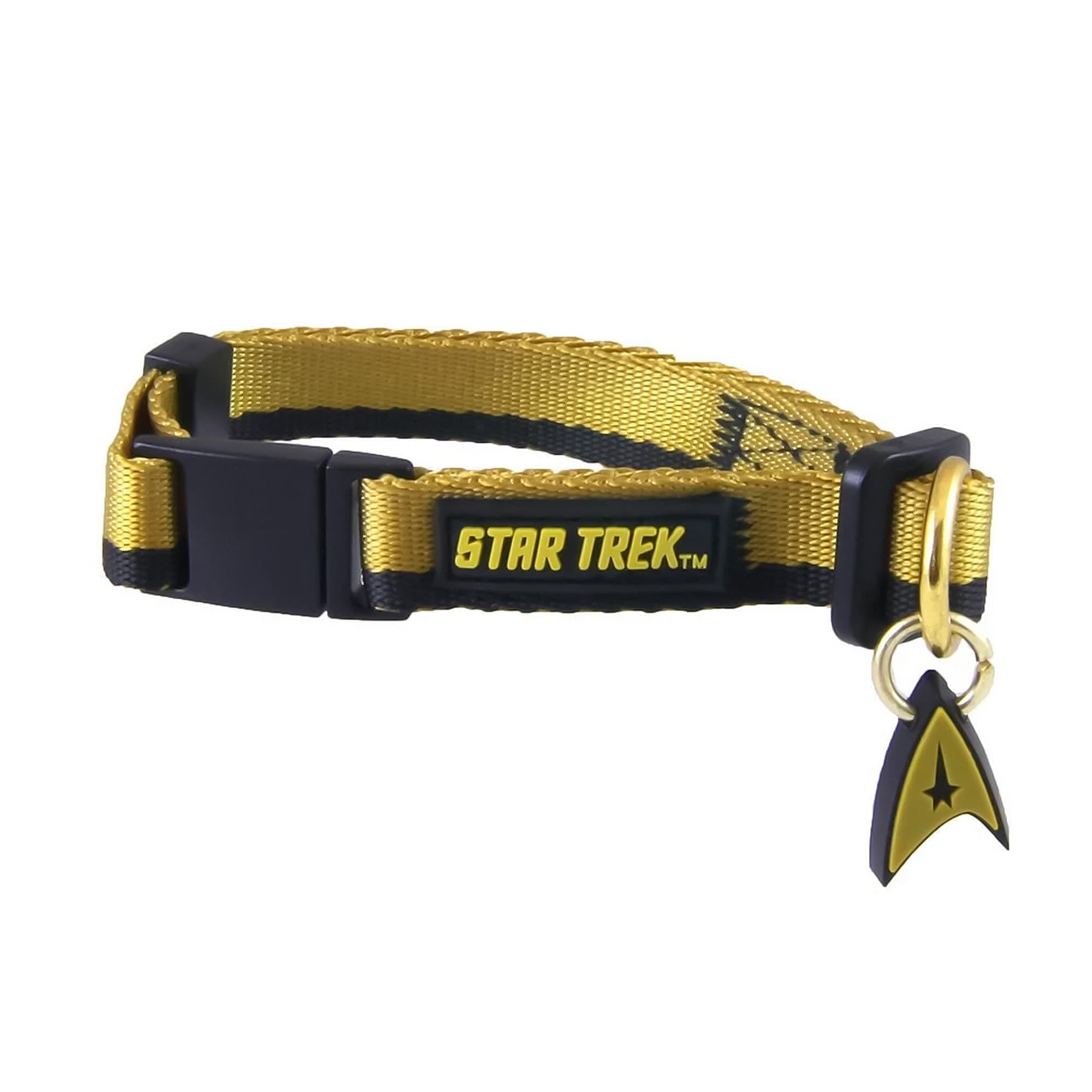 Star Trek Uniform Cat Collar | Gold
