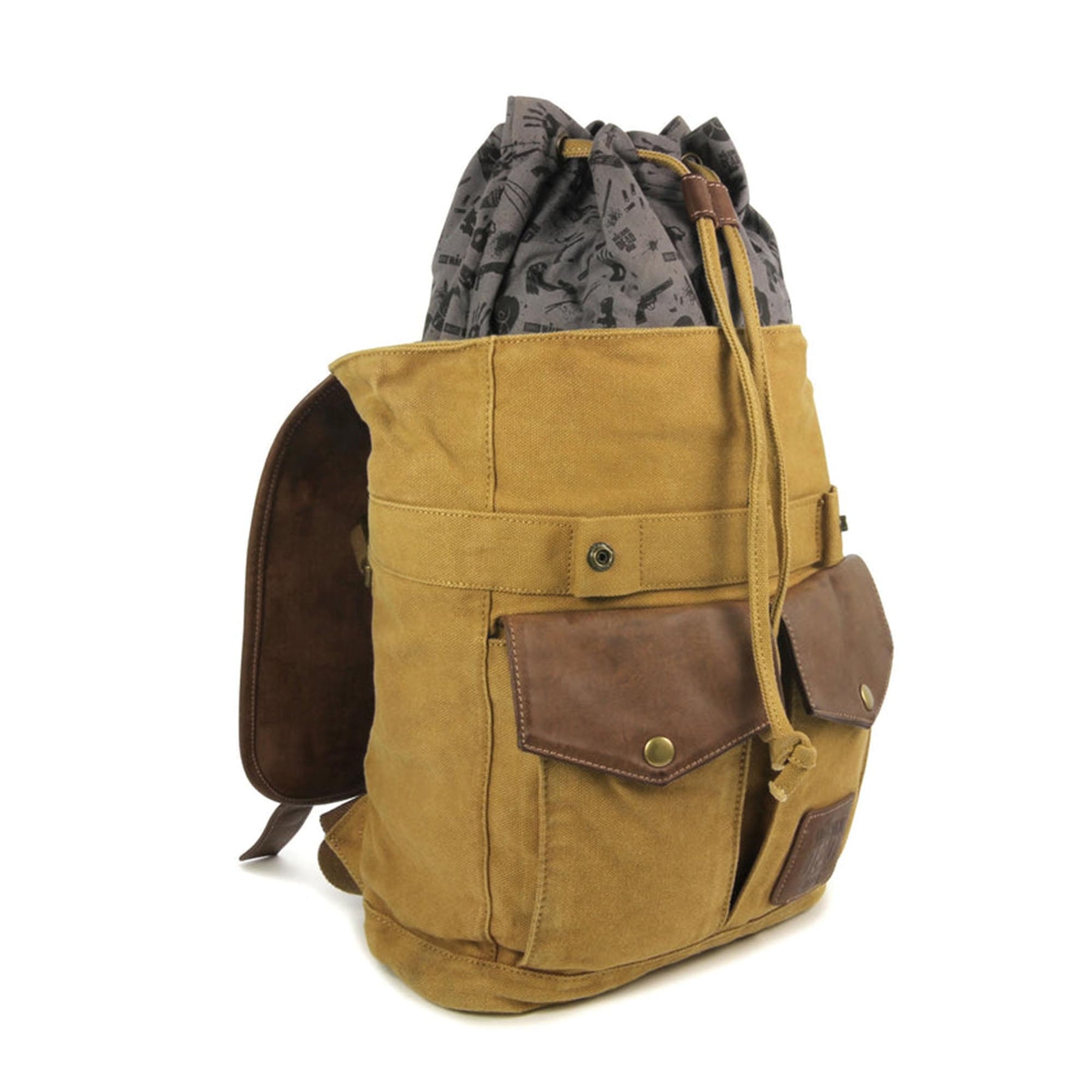 The Walking Dead Sheriff Rick Grime's Brown Backpack