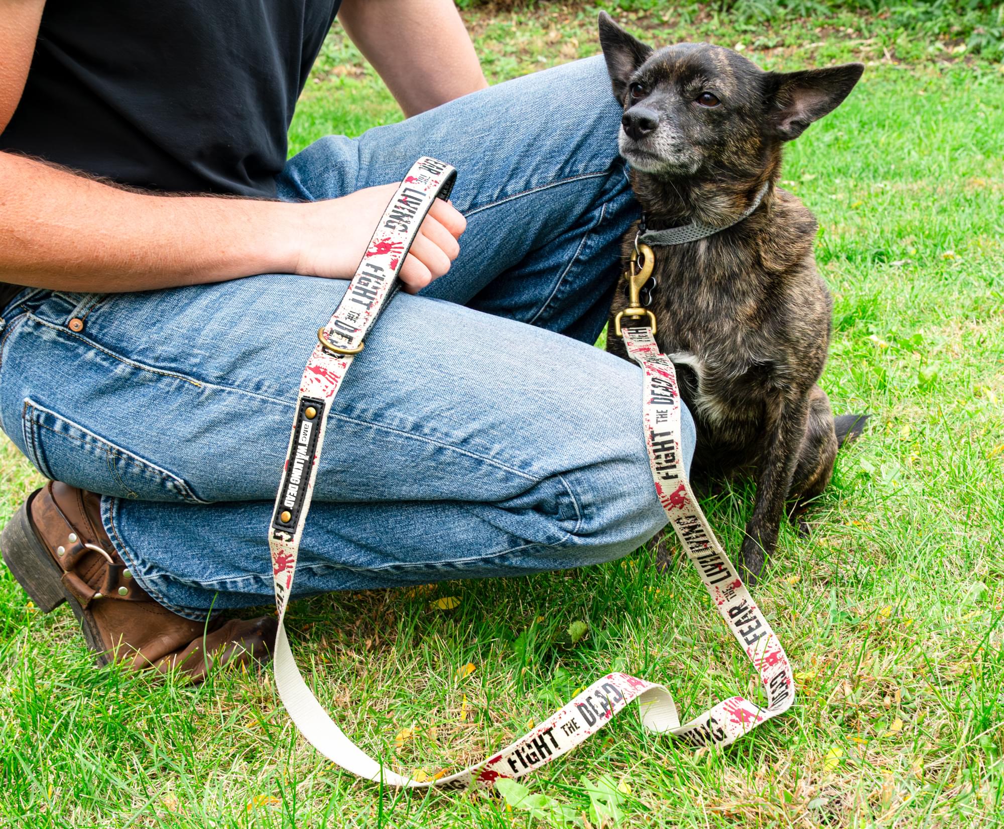 The Walking Dead "Fight the Dead, Fear the Living" 5ft. Dog Leash