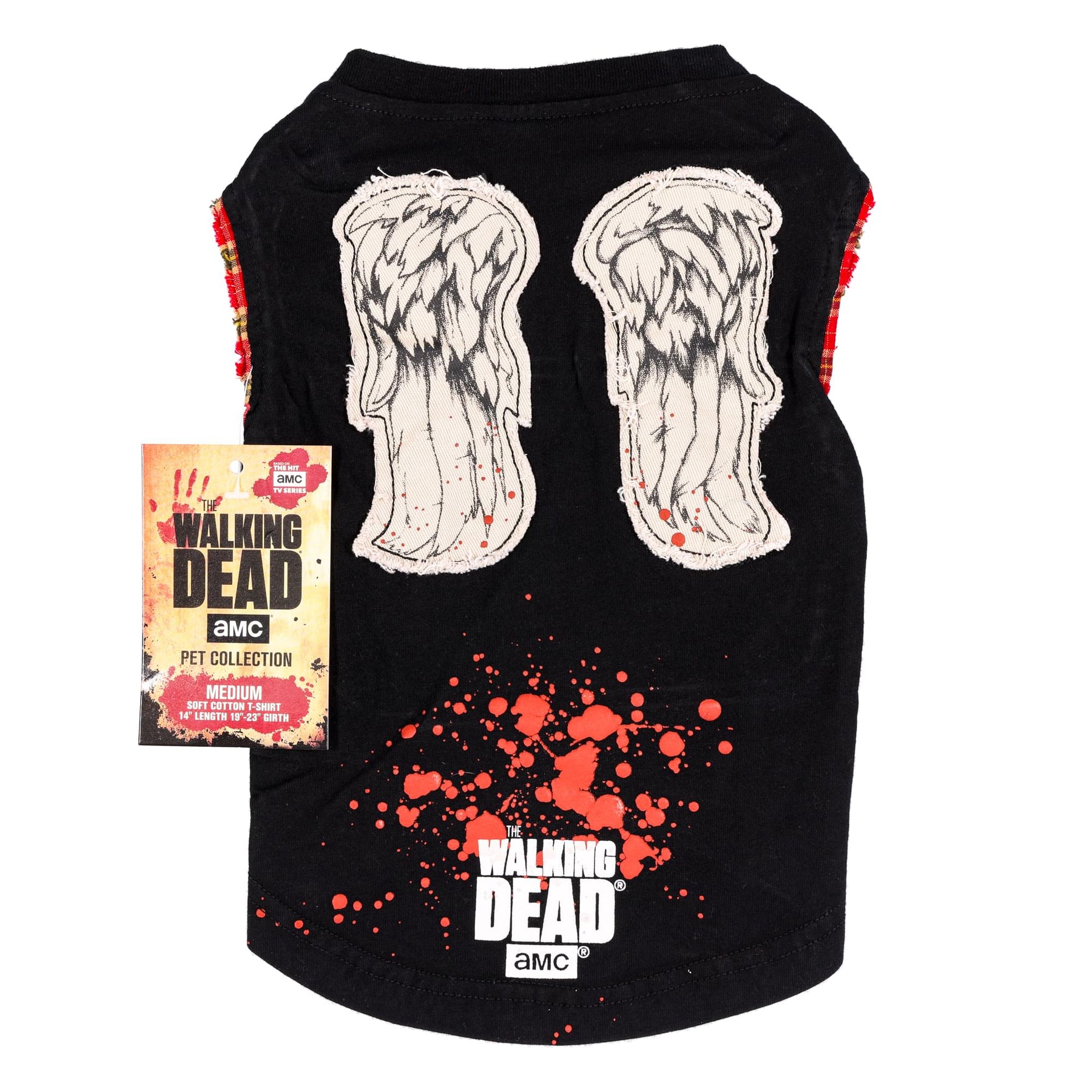 The Walking Dead Daryl Wings Dog Shirt