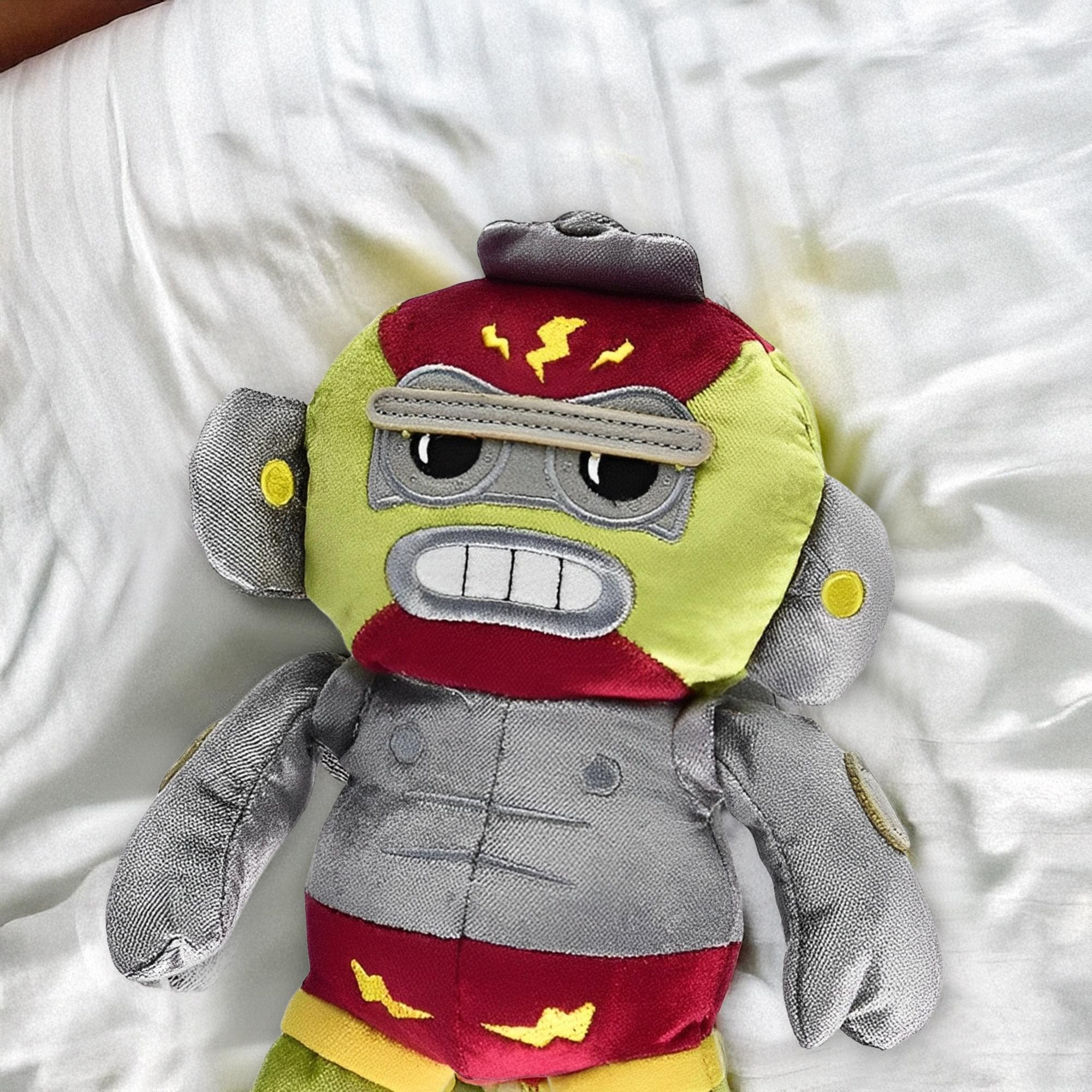 WhimWham 8" Plush, Monkey Robot Lucha Libre